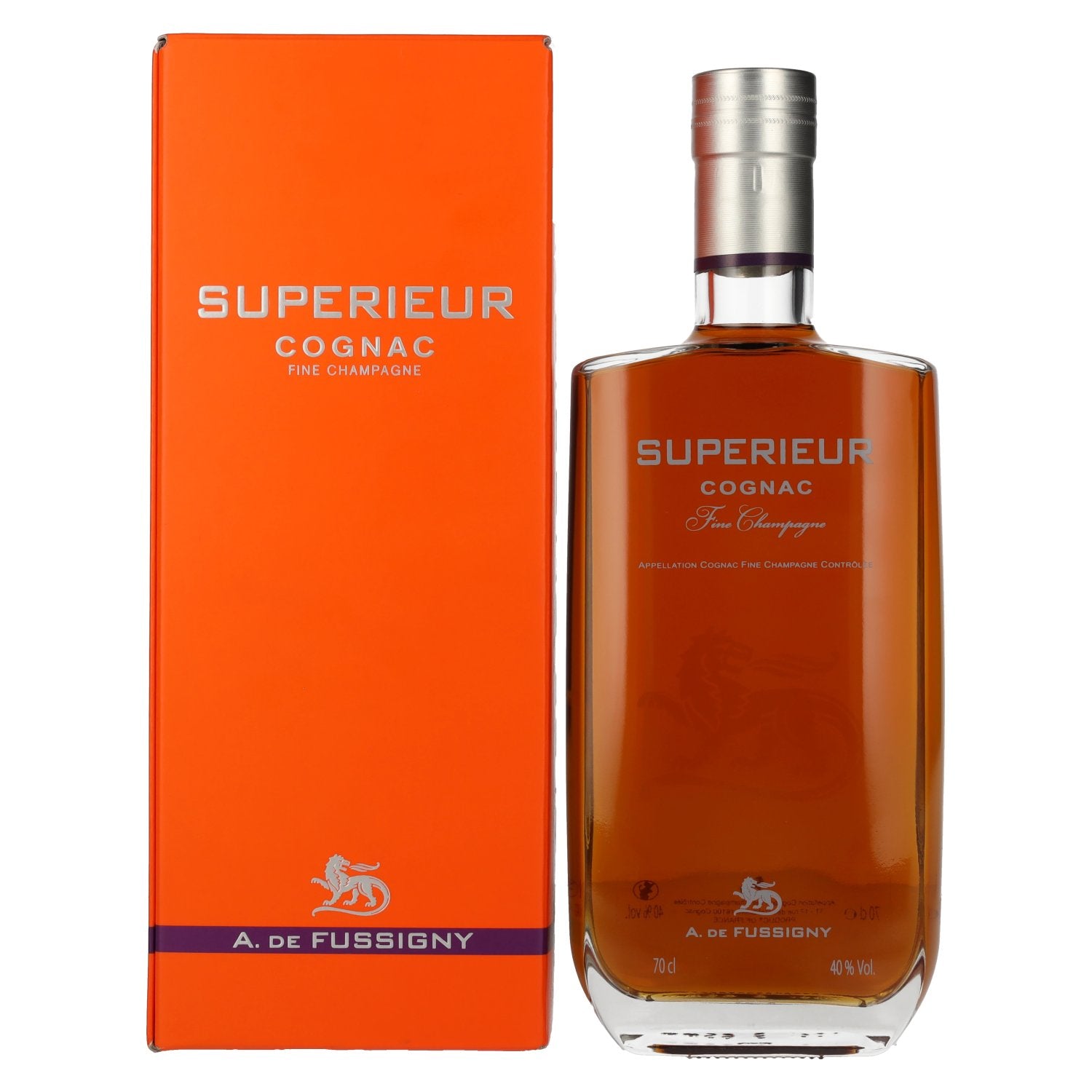 A. de Fussigny SUPERIEUR Fine Champagne Cognac 40% Vol. 0,7l in Giftbox