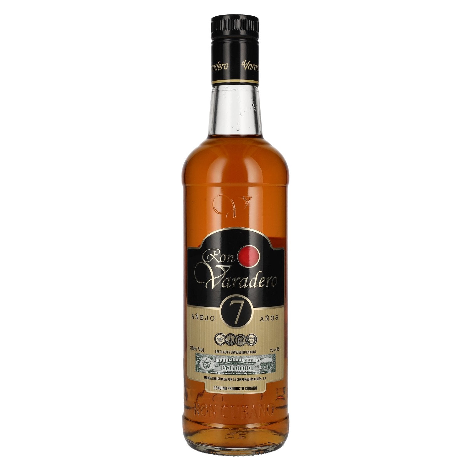 Ron Varadero Anejo 7 Anos Rhum 38% Vol. 0,7l