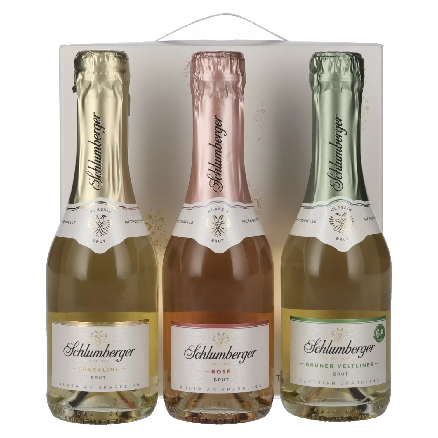 Schlumberger Klassik Selection 12% Vol. 3x0,2l in Giftbox