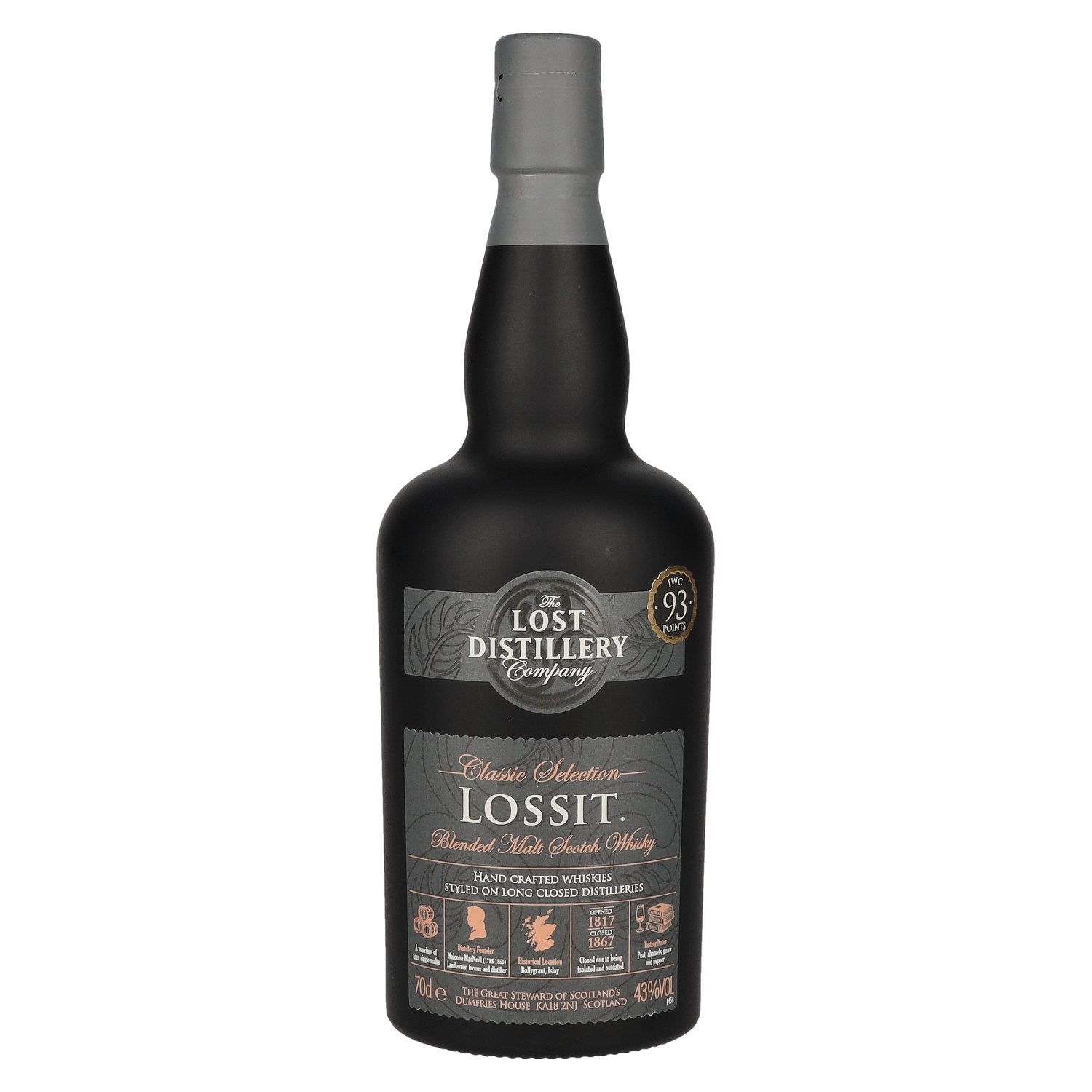 Lossit The Lost Distillery Blended Malt Scotch Whisky 43% Vol. 0,7l