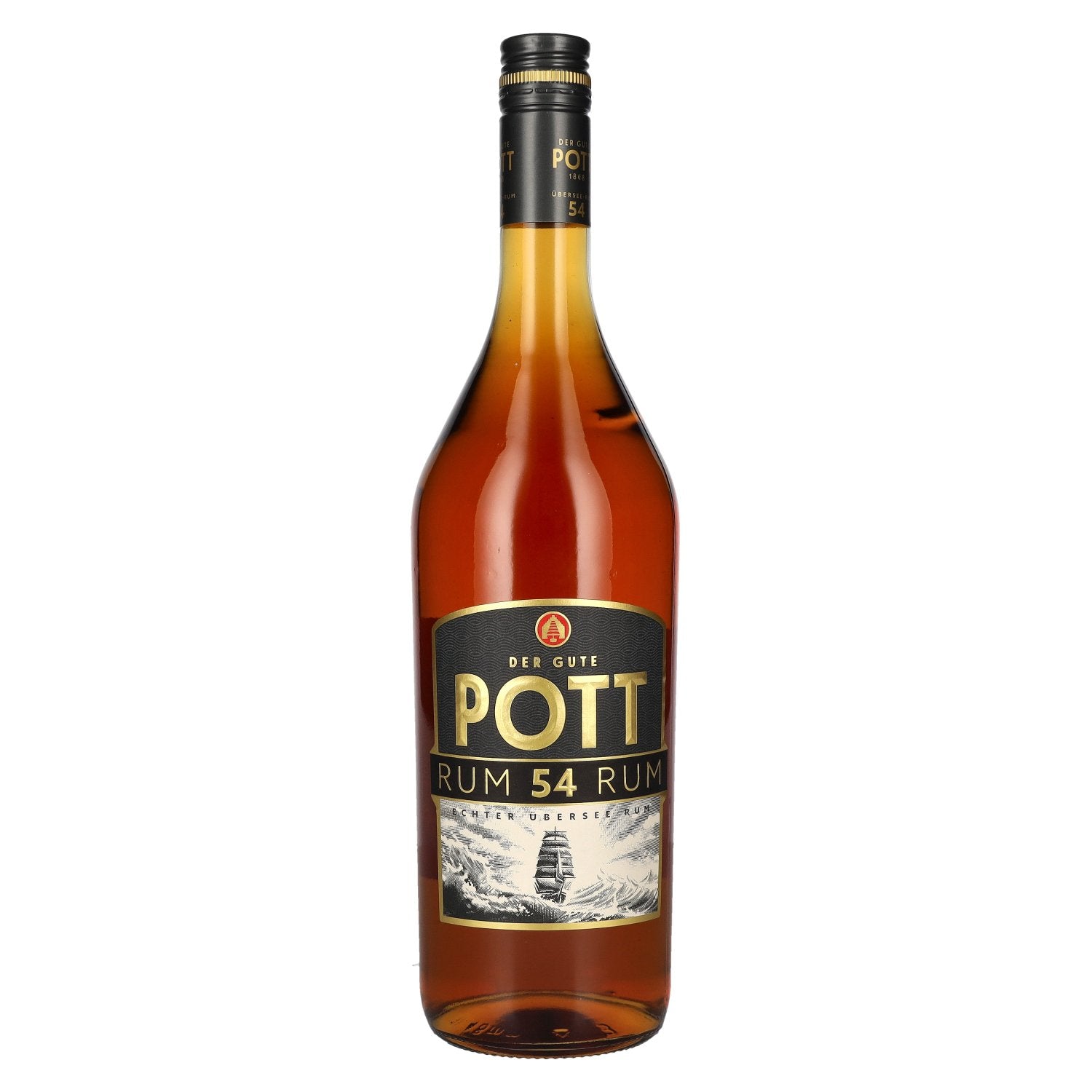 Pott Rum 54% Vol. 1l