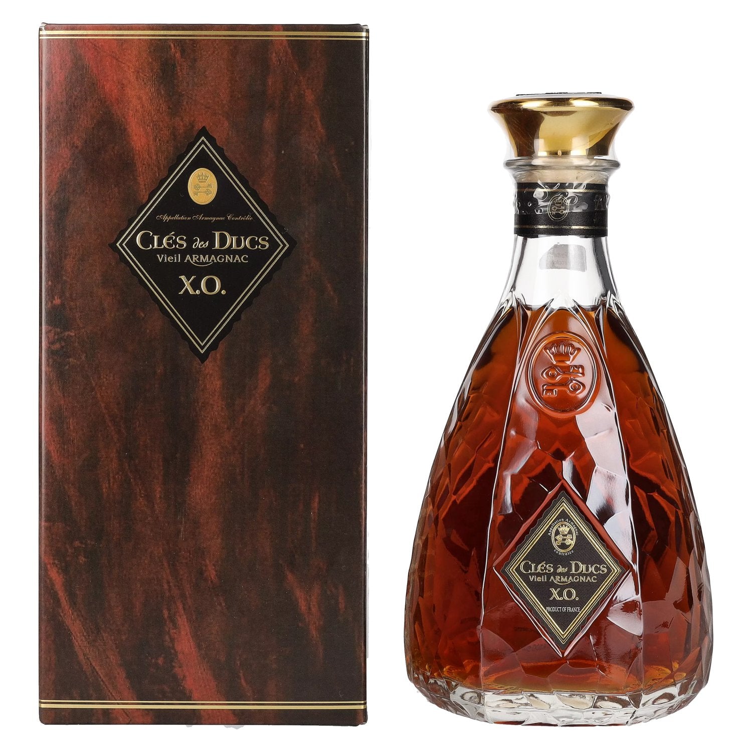 Cles des Ducs Vieil Armagnac X.O. 40% Vol. 0,7l in Giftbox