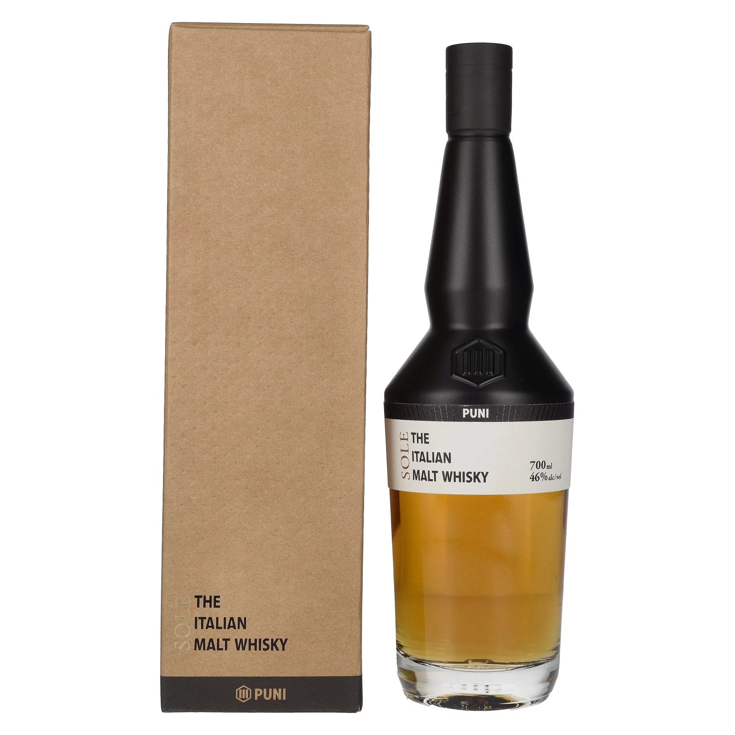 Puni SOLE The Italian Malt Whisky 46% Vol. 0,7l in Giftbox