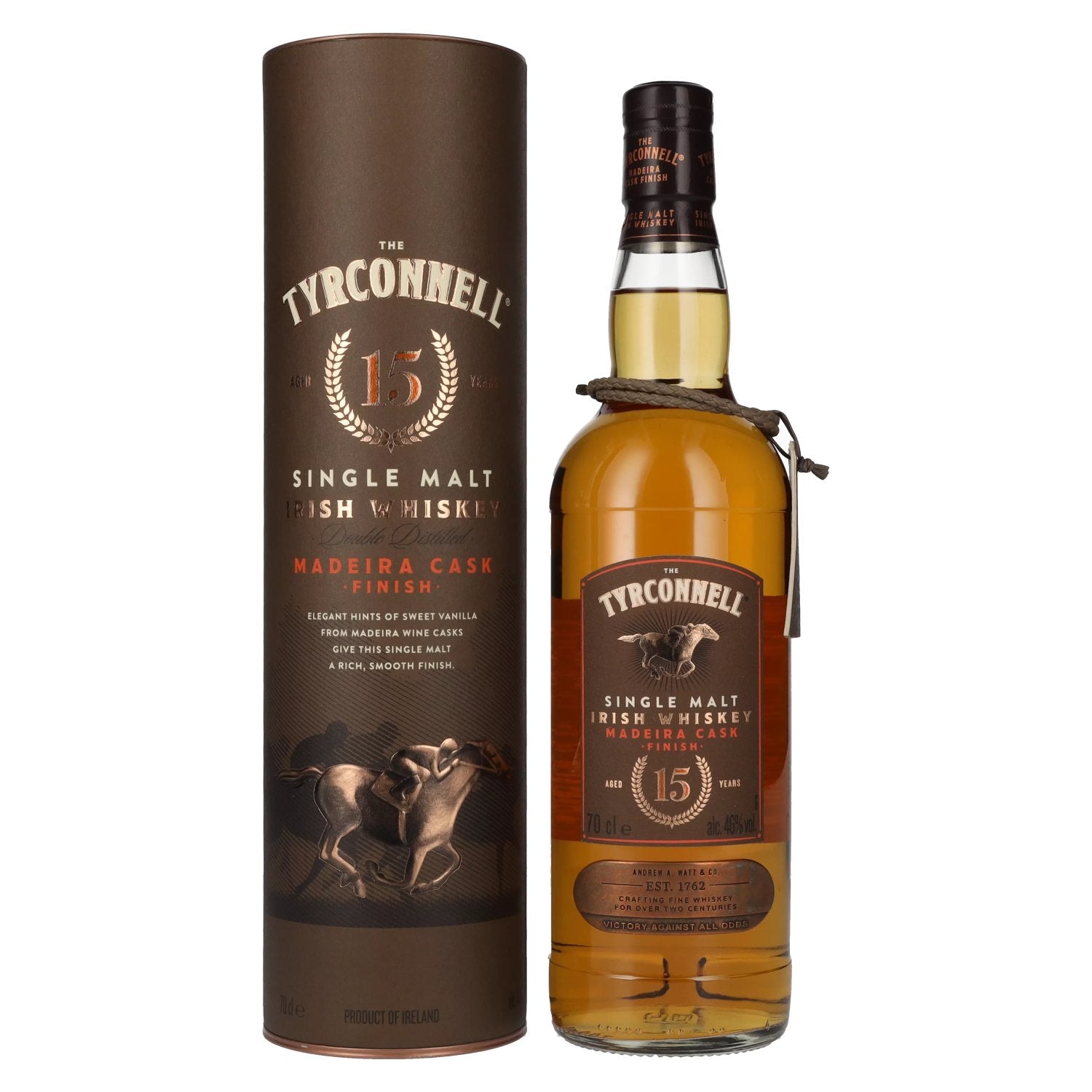 The Tyrconnell 15 Years Old Madeira Cask 46% Vol. 0,7l in Giftbox