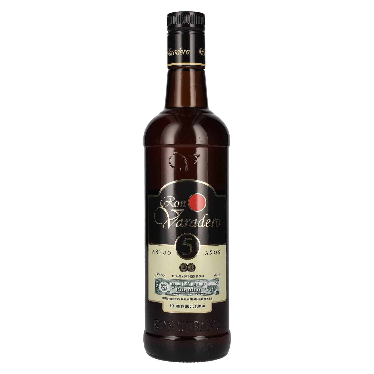 Ron Varadero Anejo 5 Anos Rhum 38% Vol. 0,7l