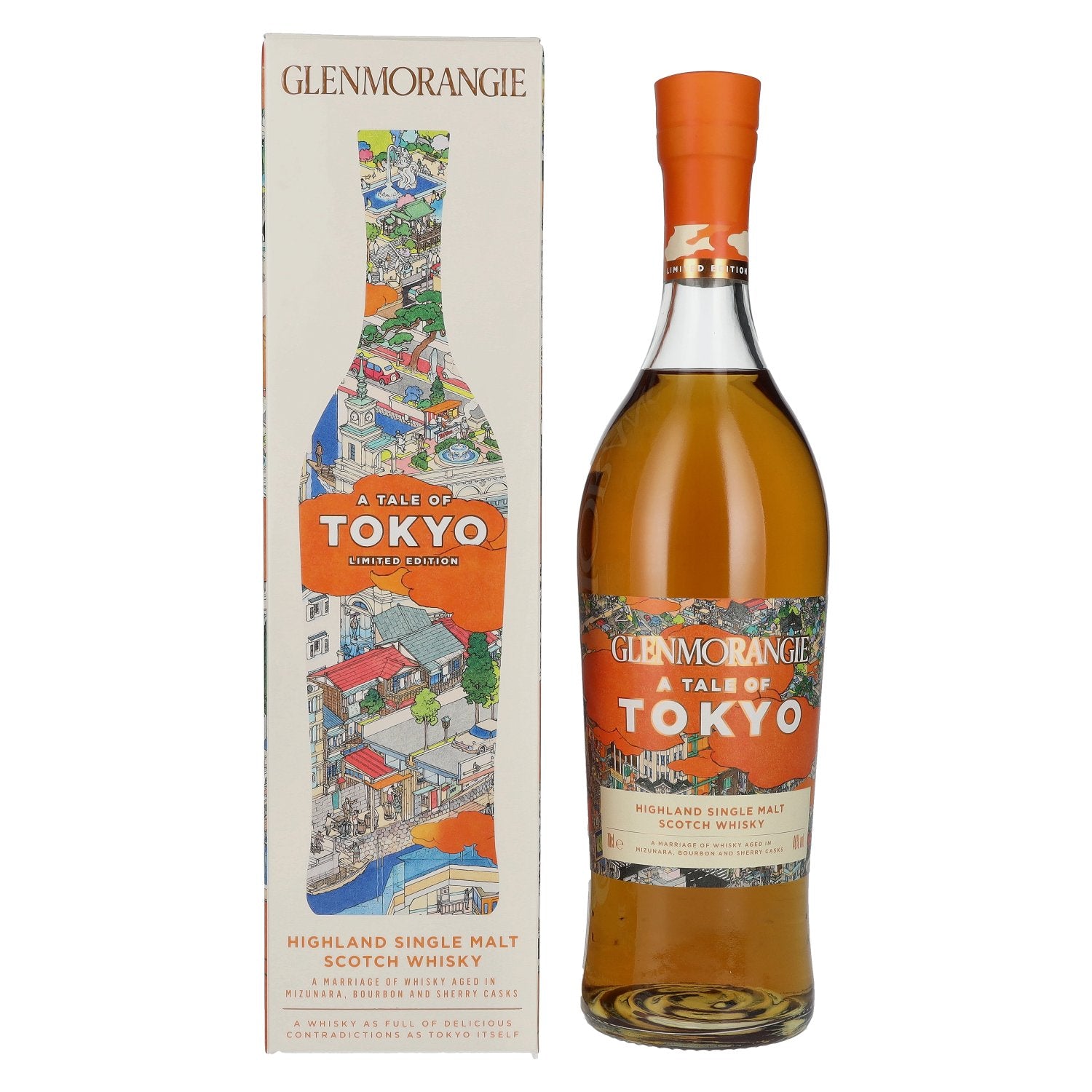 Glenmorangie A TALE OF TOKYO Highland Single Malt Limited Edition 46% Vol. 0,7l in Giftbox