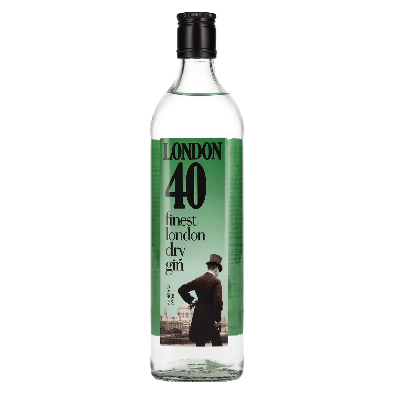 London 40 Finest London Dry Gin 40% Vol. 0,7l