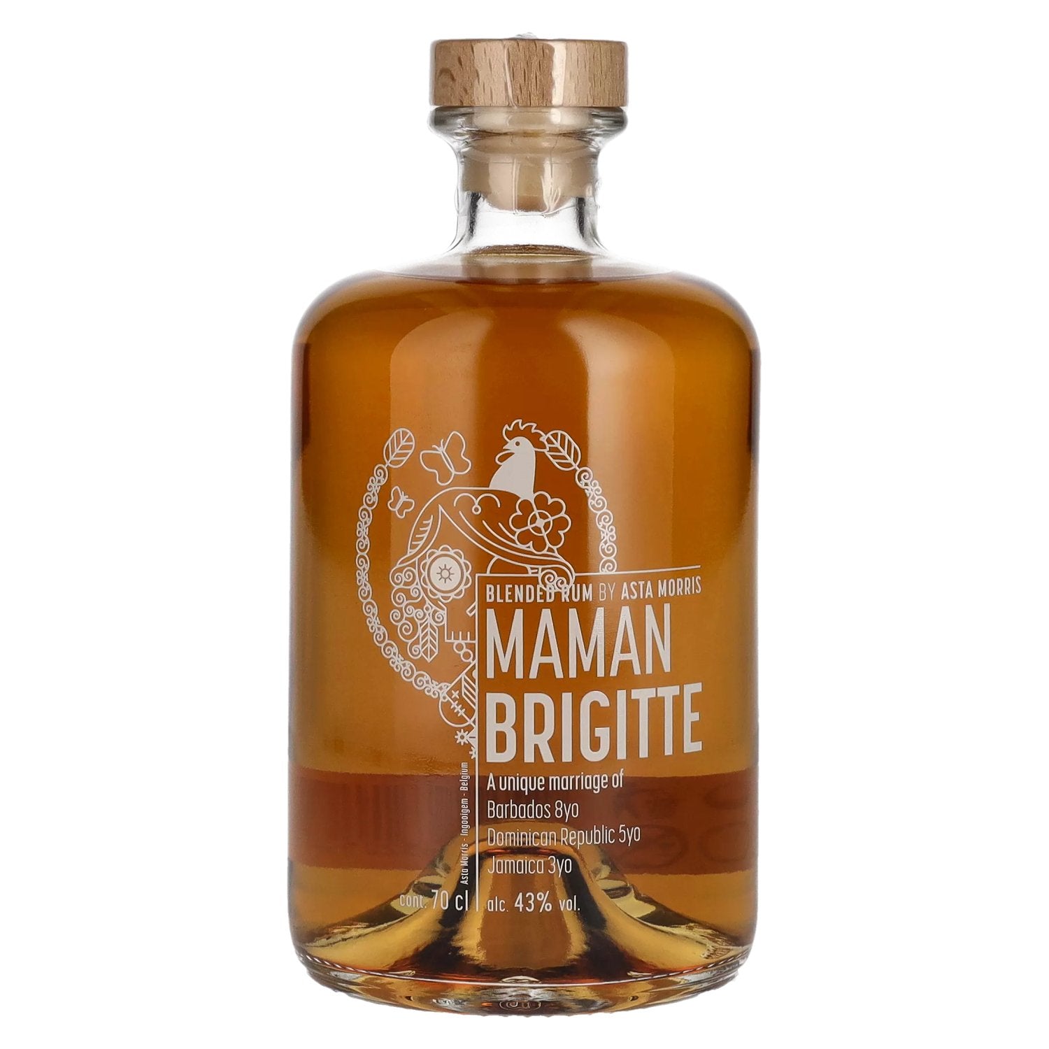 Maman Brigitte Blended Rum 43% Vol. 0,7l