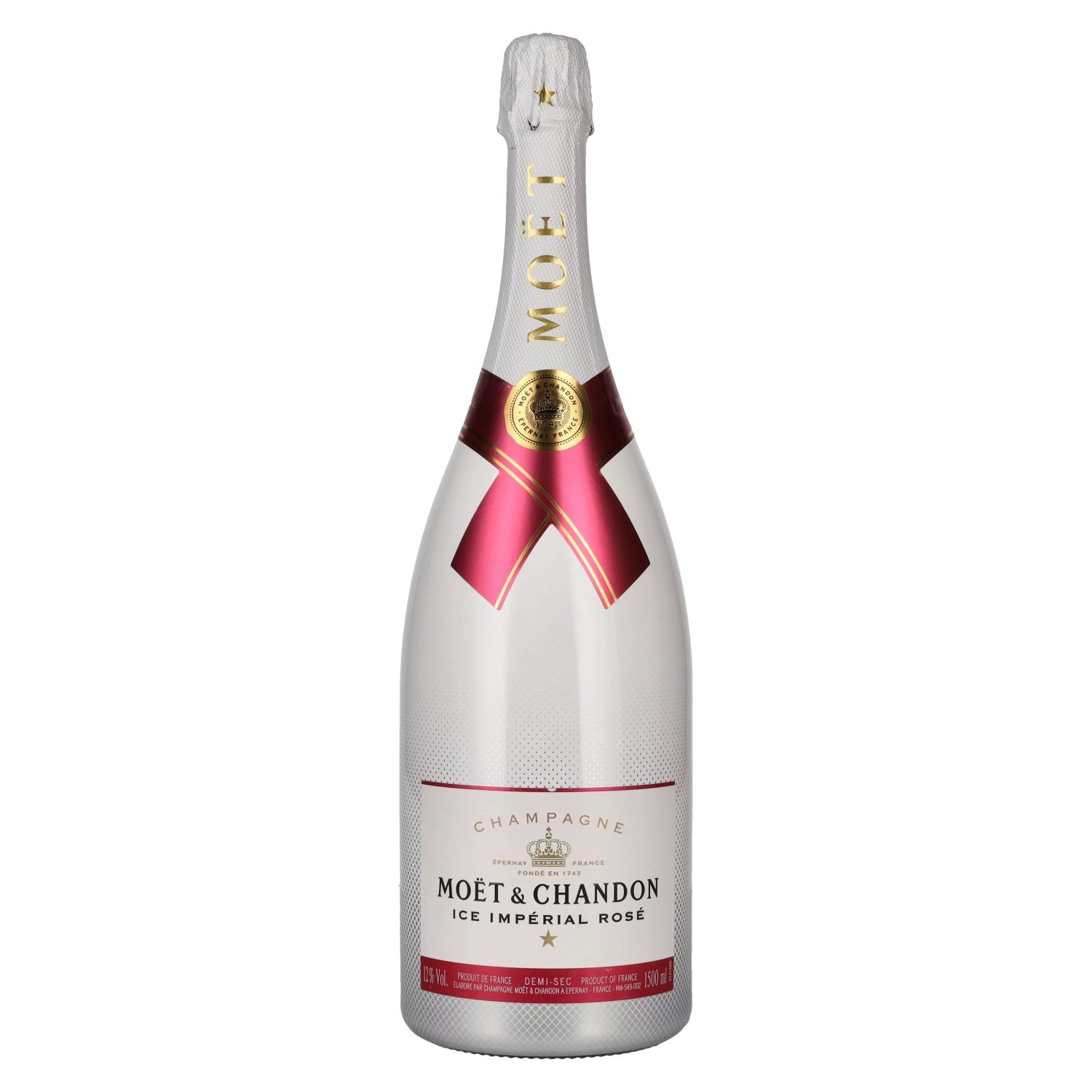 Moet & Chandon Champagne ICE IMPERIAL ROSE Demi-Sec 12% Vol. 1,5l