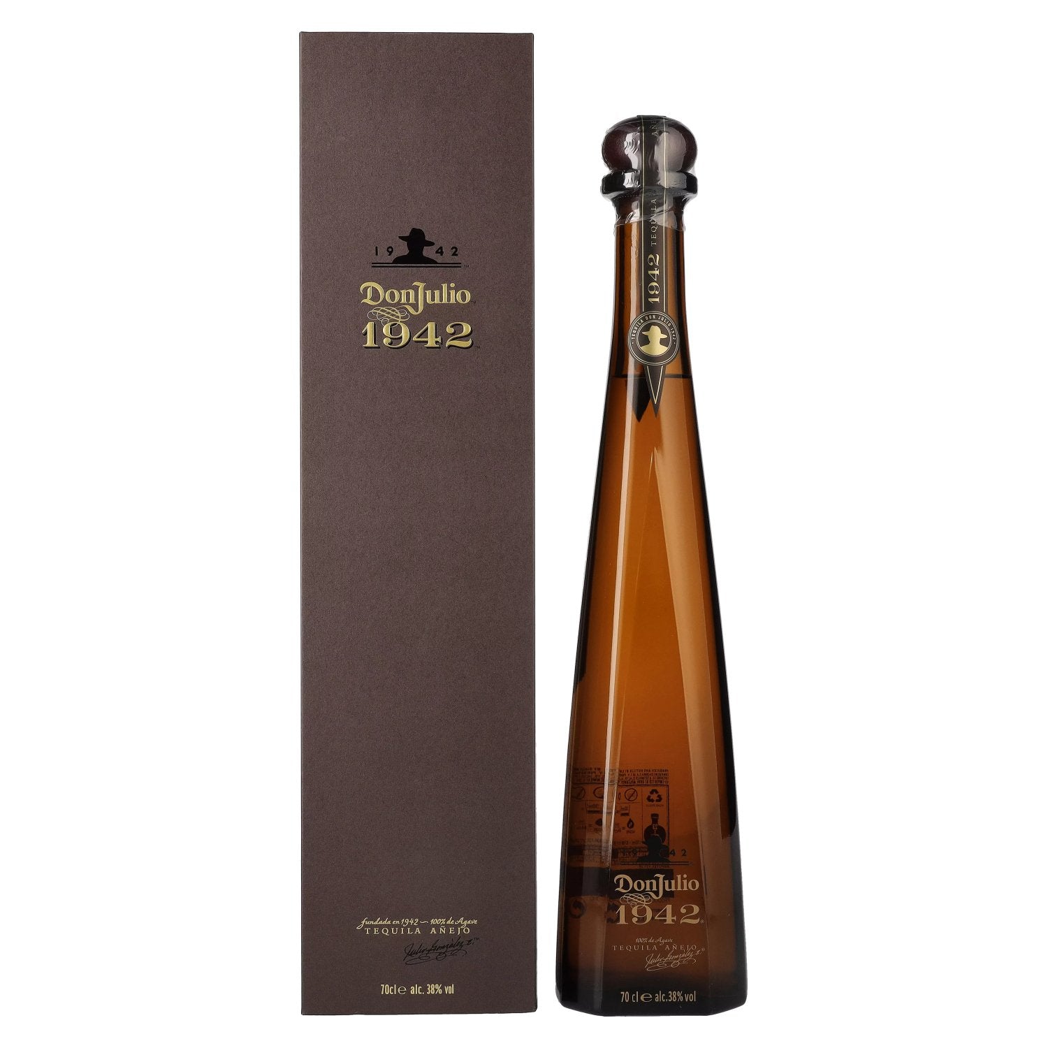 Don Julio 1942 Tequila Anejo 100% Agave 38% Vol. 0,7l in Giftbox