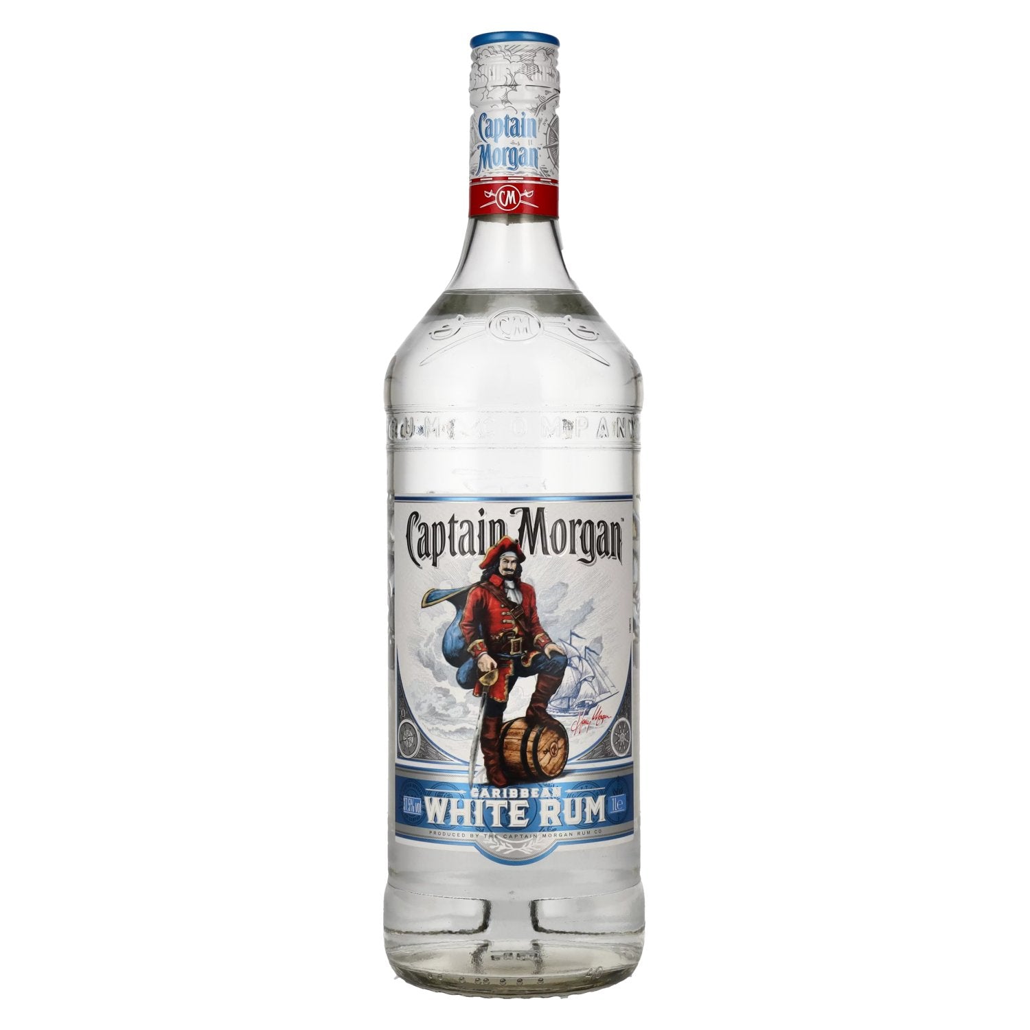 Captain Morgan White Rum 37,5% Vol. 1l