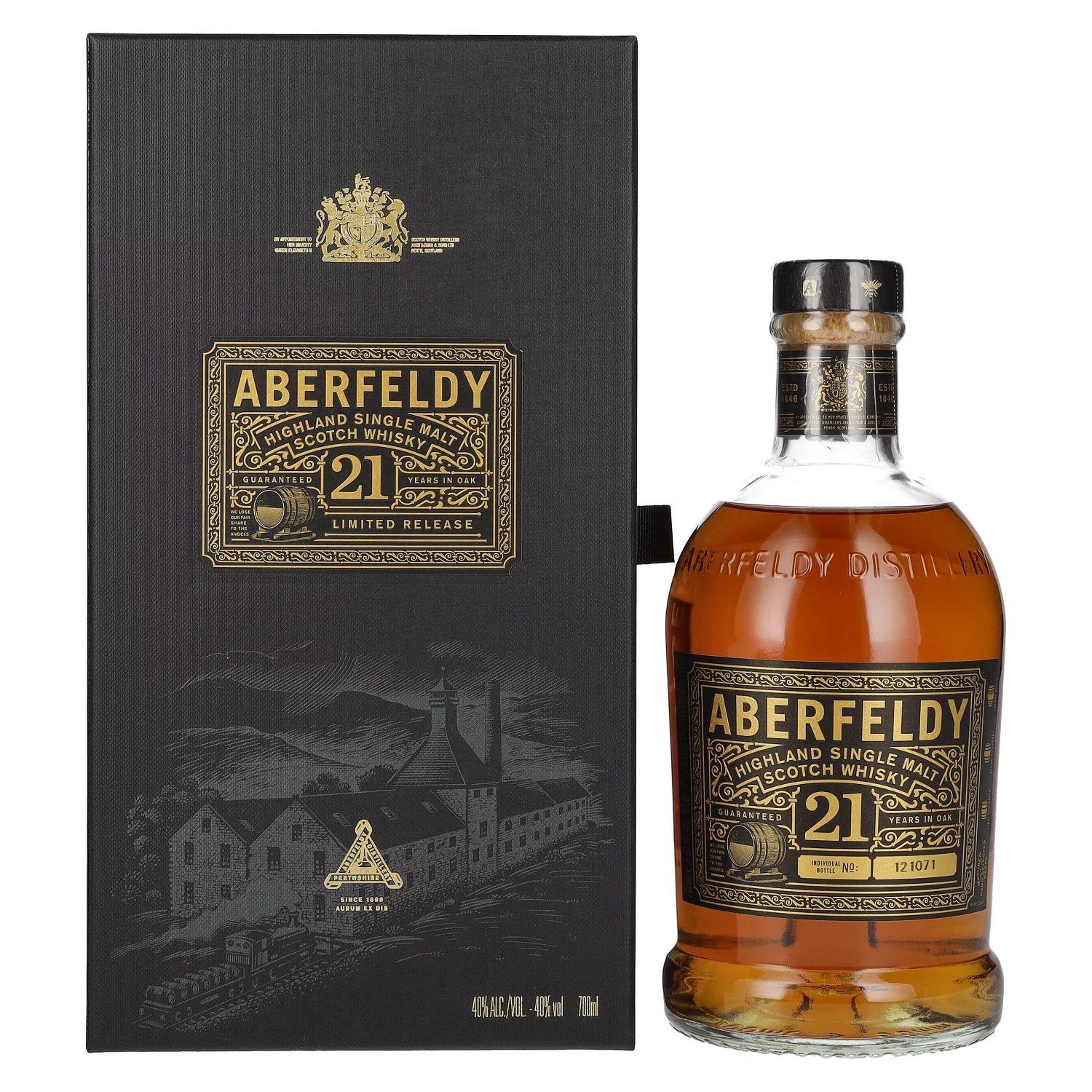 Aberfeldy 21 Years Old Highland Single Malt 40% Vol. 0,7l in Giftbox