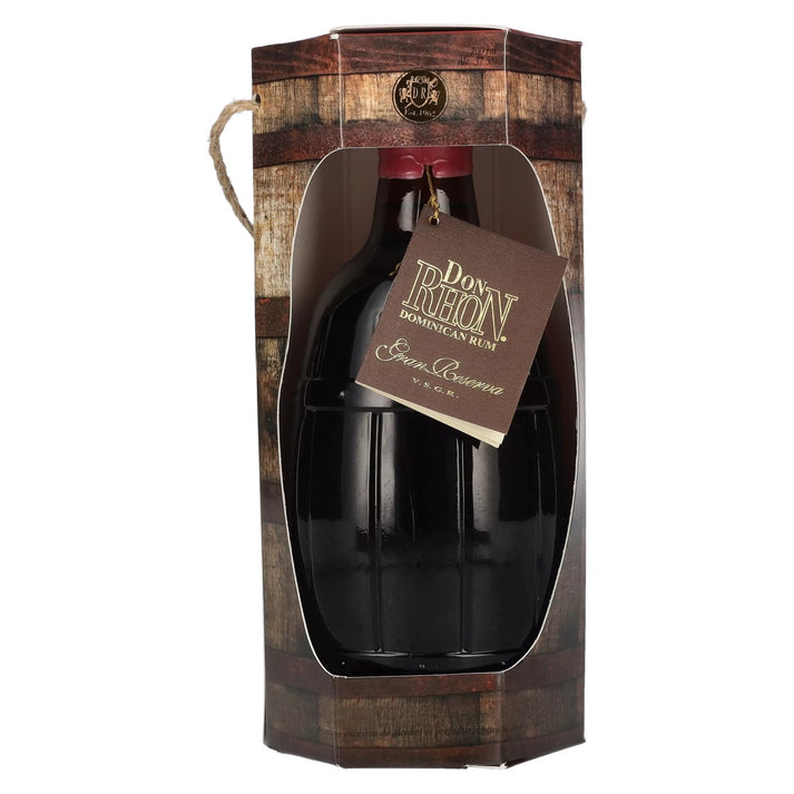 Buy Don Rhon Ron Gran Reserva 37,5% Vol. 0,7l in Giftbox – Dominican ...