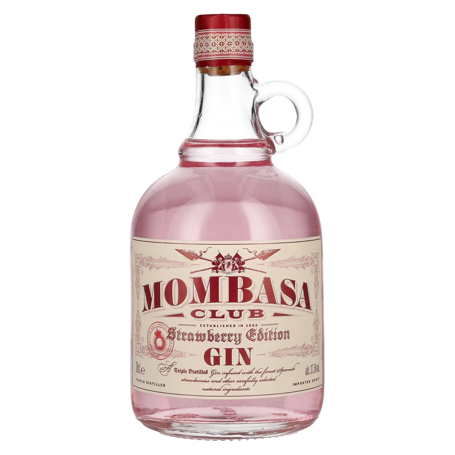 Mombasa Club Strawberry Edition Gin 37,5% Vol. 0,7l