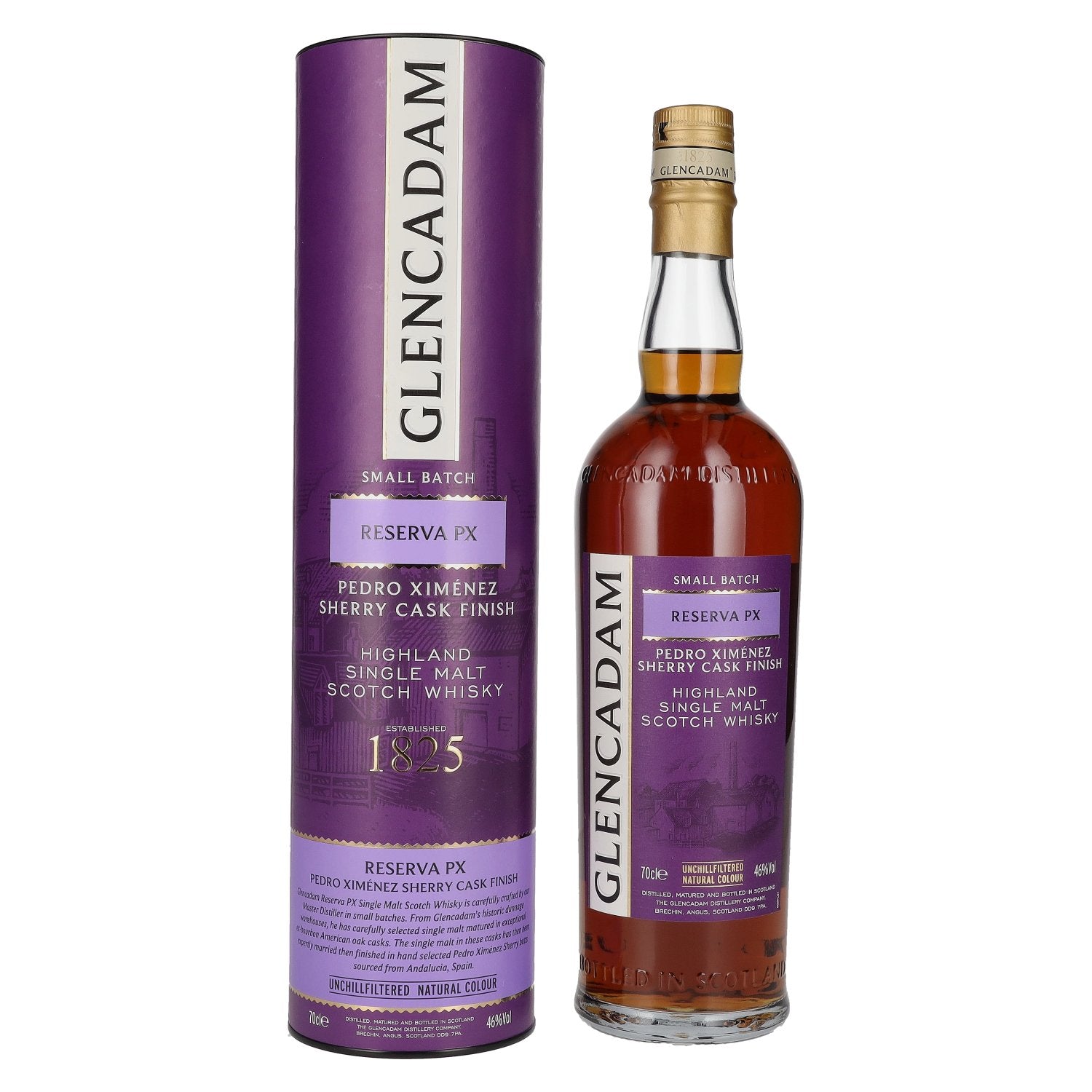 Glencadam RESERVA PX Small Batch 46% Vol. 0,7l in Giftbox