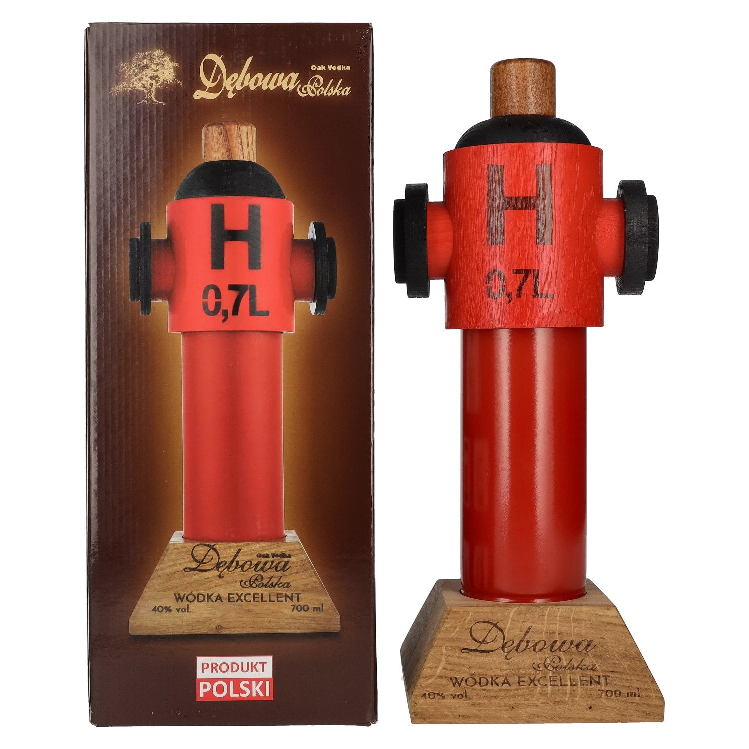 Debowa Wodka Hydrant 40% Vol. 0,7l in Giftbox