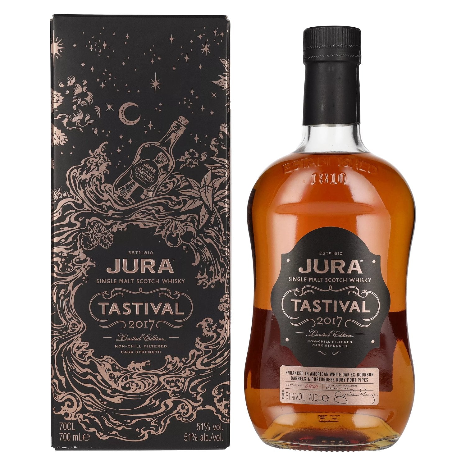 Jura TASTIVAL Limited Editon 2017 51% Vol. 0,7l in Giftbox