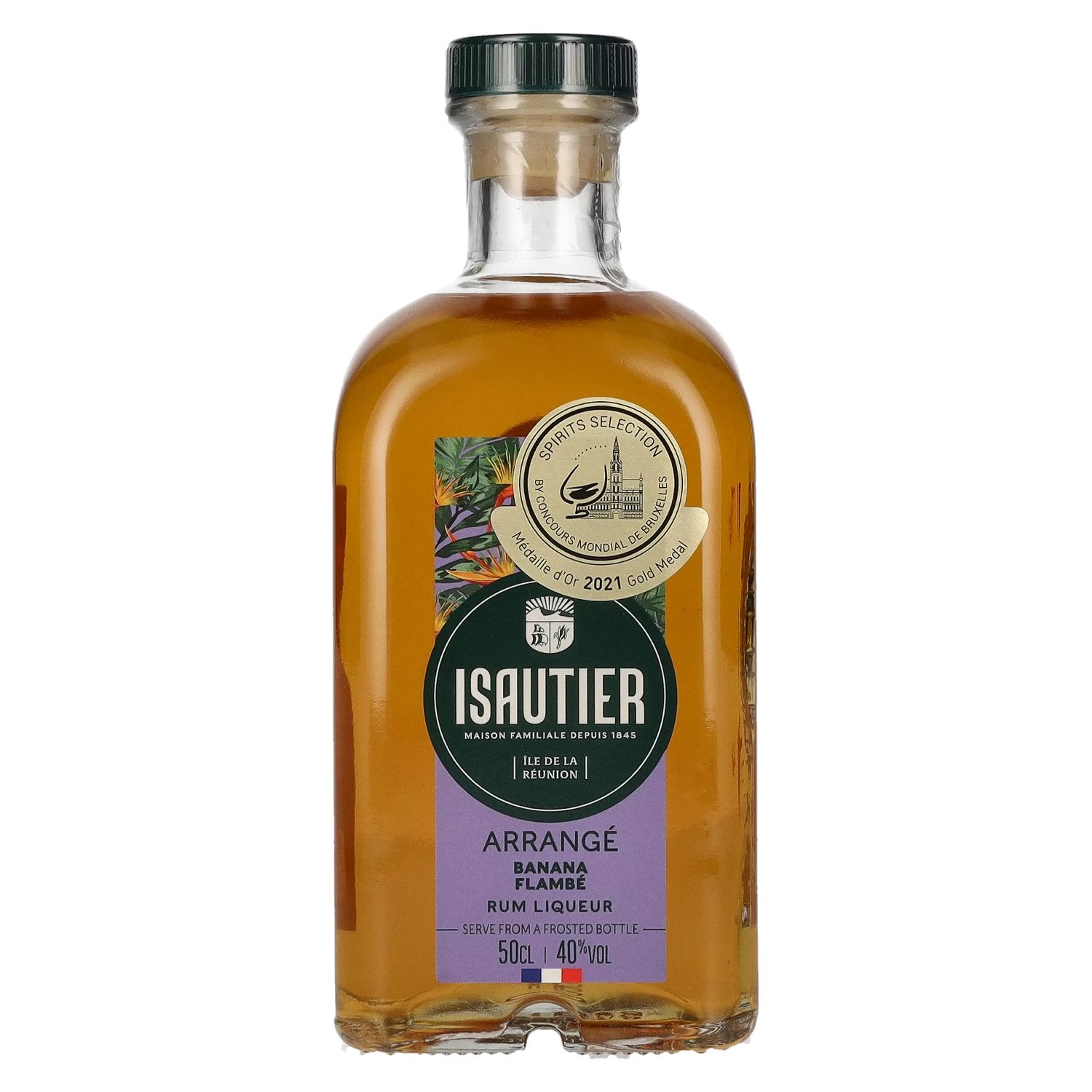 Isautier Arrange BANANA FLAMBE Rum Liqueur 40% Vol. 0,5l