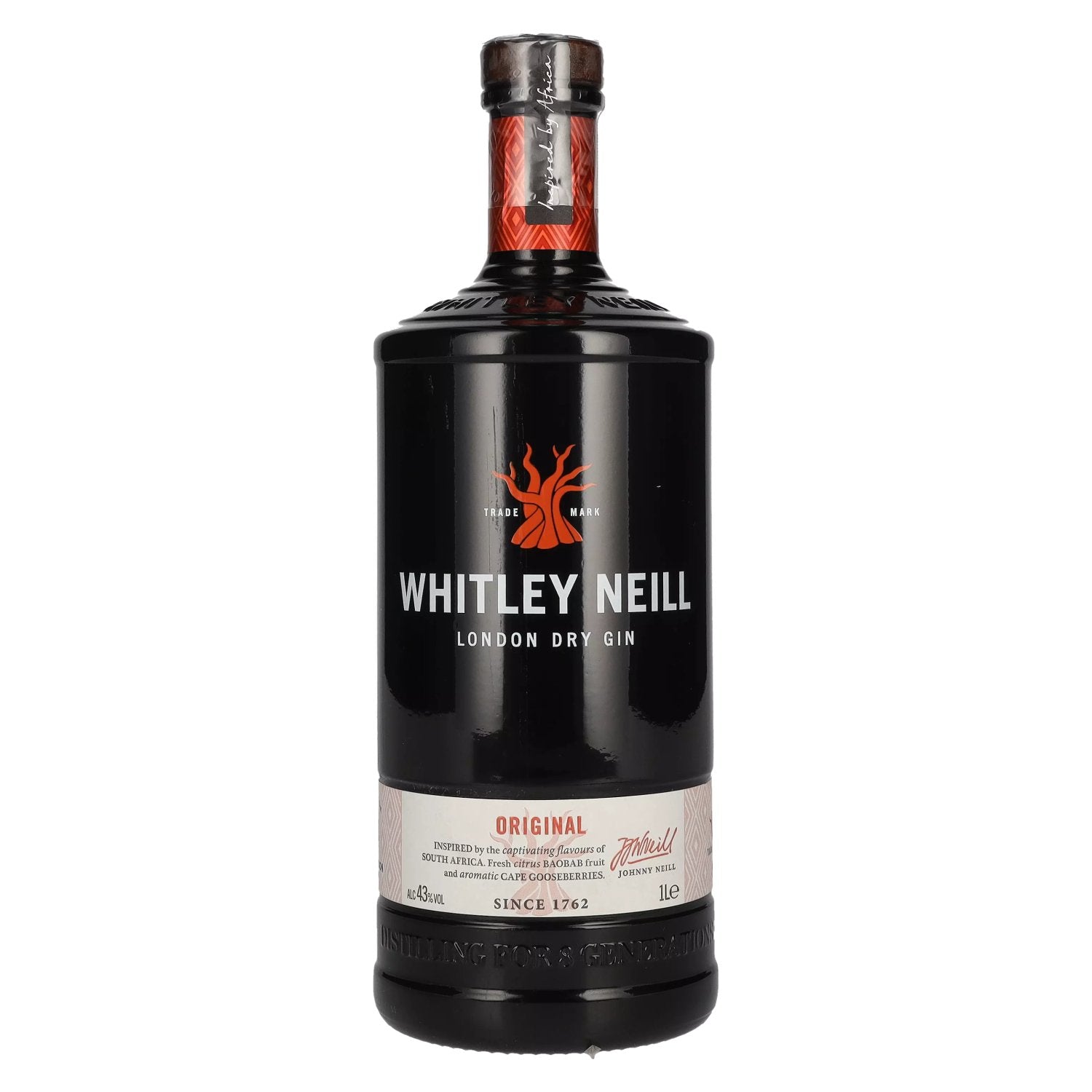 Whitley Neill ORIGINAL Dry Gin 43% Vol. 1l