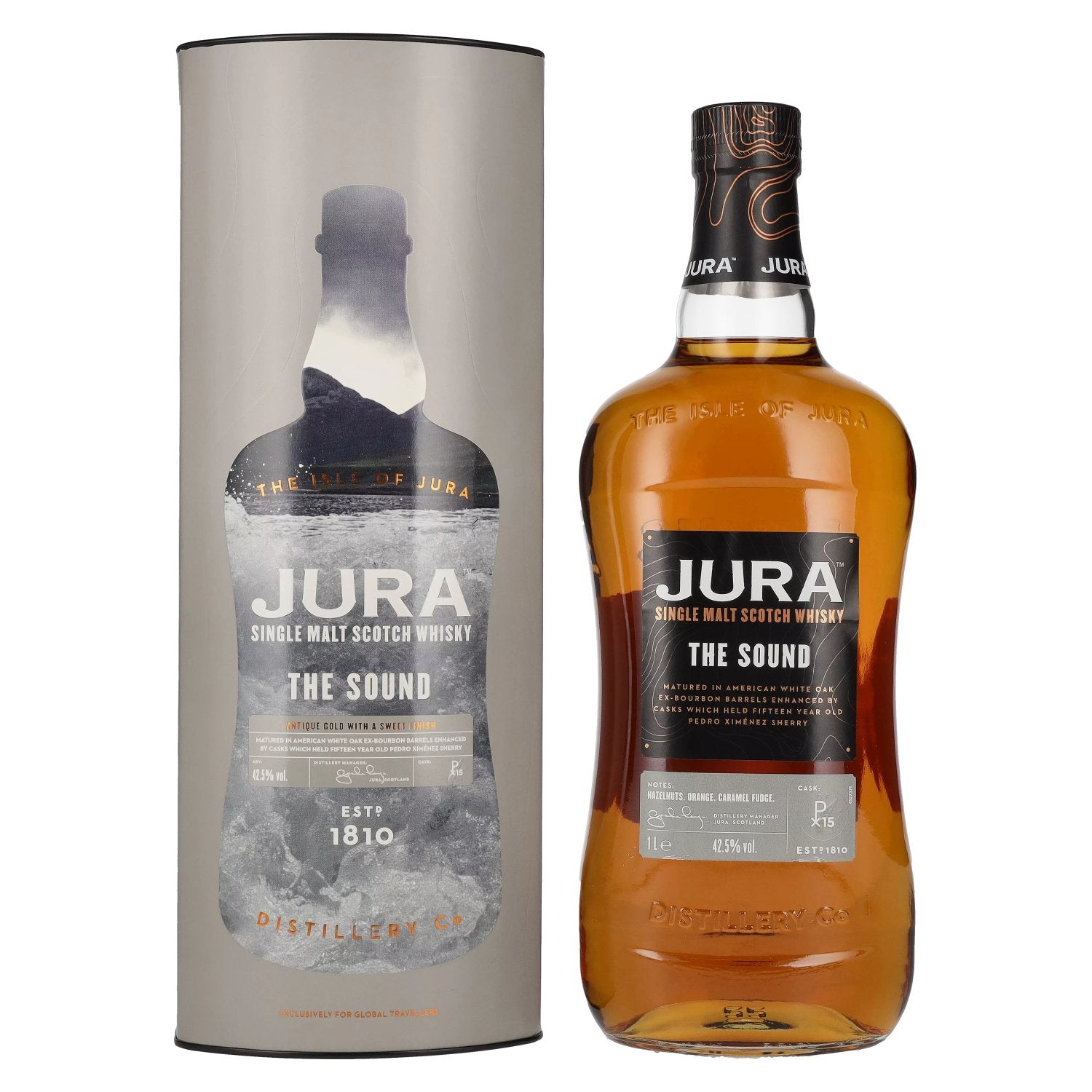 Jura THE SOUND Single Malt Scotch Whisky GB 42,5% Vol. 1l in Giftbox