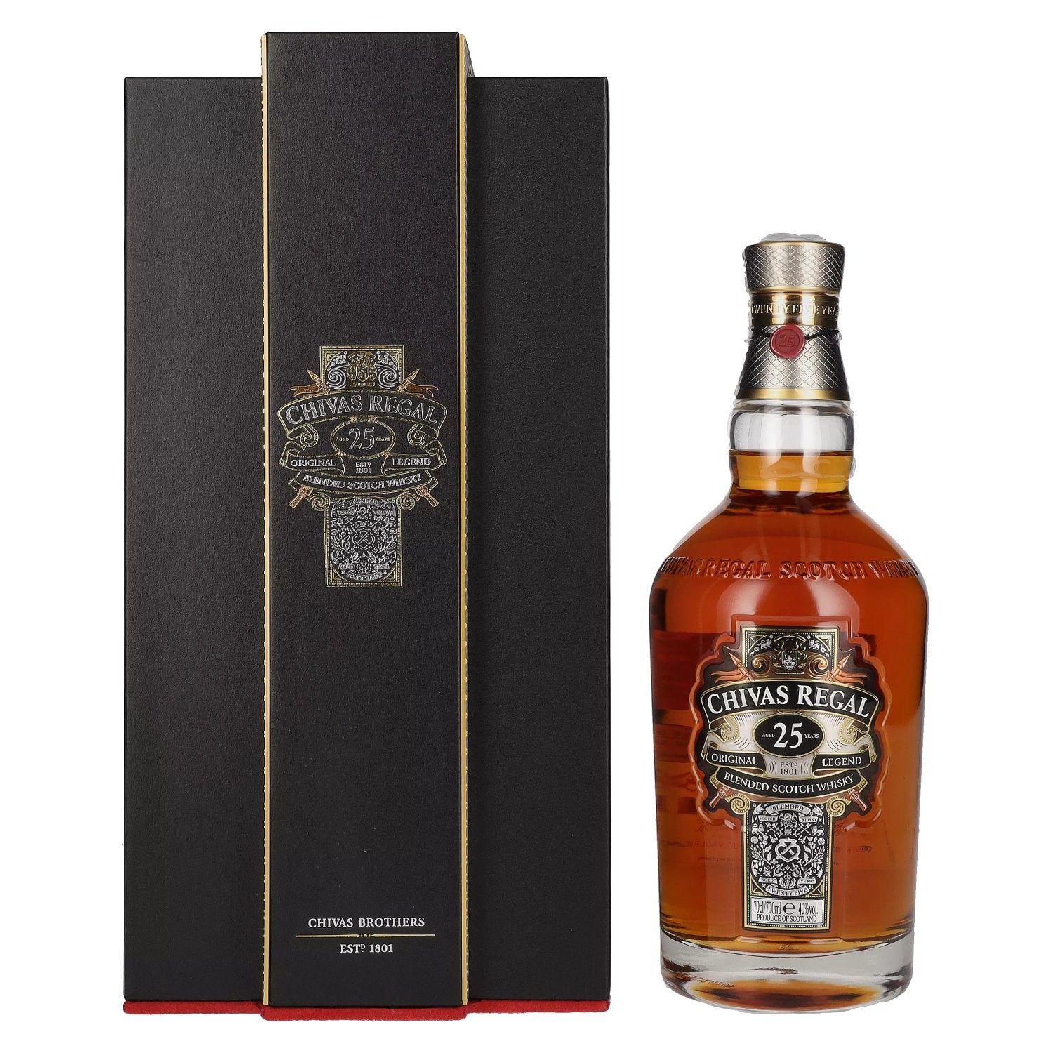 Chivas Regal 25 Years Old ORIGINAL LEGEND 40% Vol. 0,7l in Giftbox