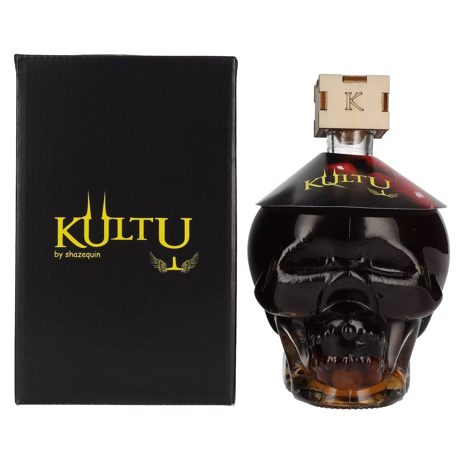 Kultu Ginja Cherry Liquor 18% Vol. 0,7l in Giftbox