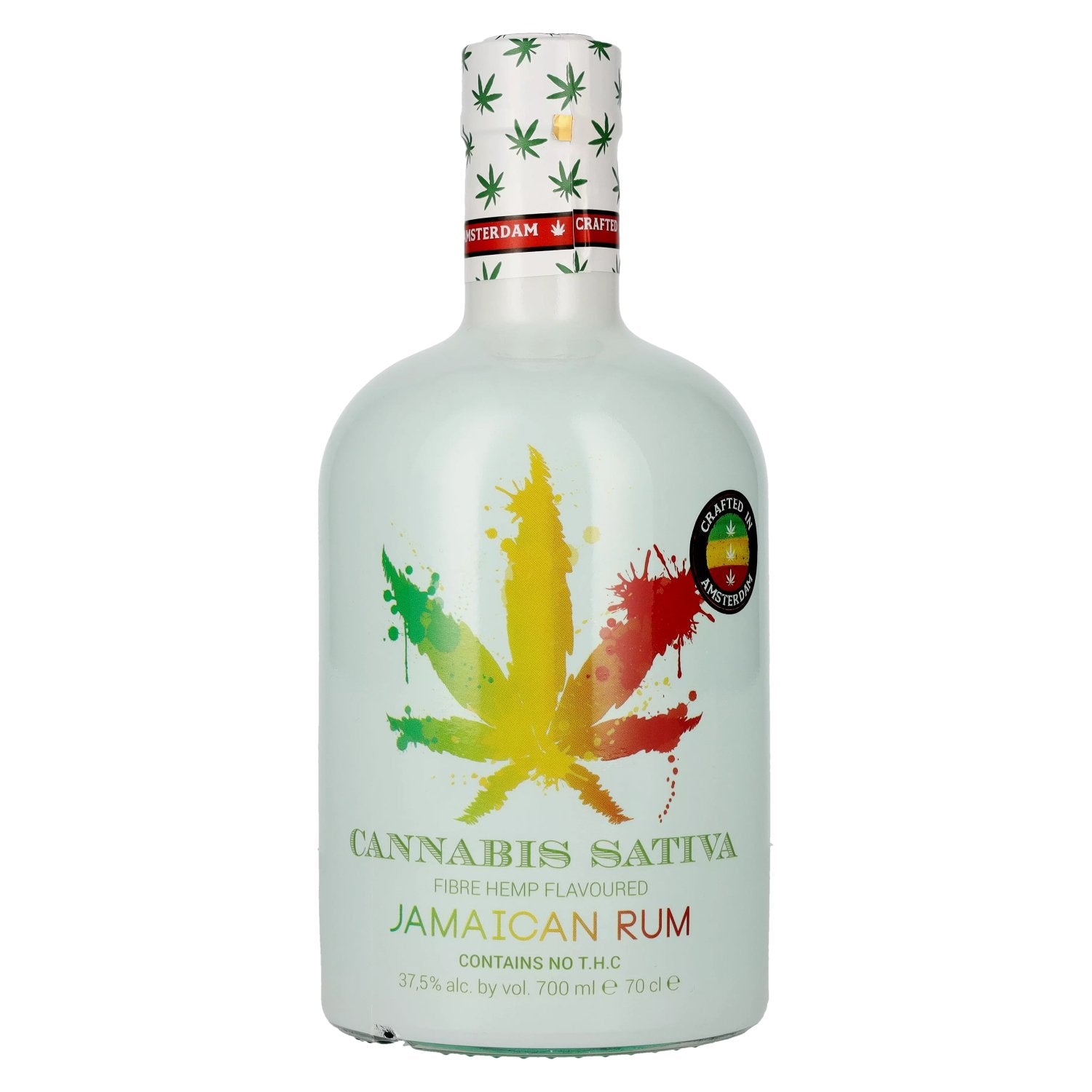 Cannabis Sativa Fibre Hemp Flavoured Jamaican Rum 37,5% Vol. 0,7l