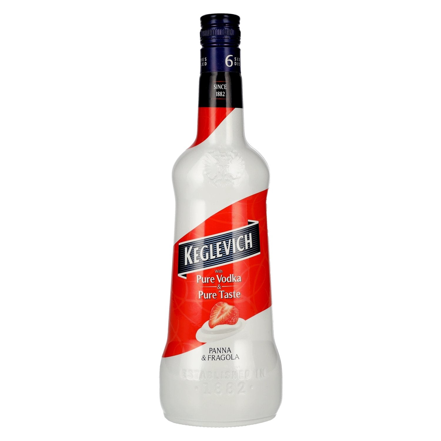 Keglevich Delicious Vodka PANNA & FRAGOLA 17% Vol. 0,7l