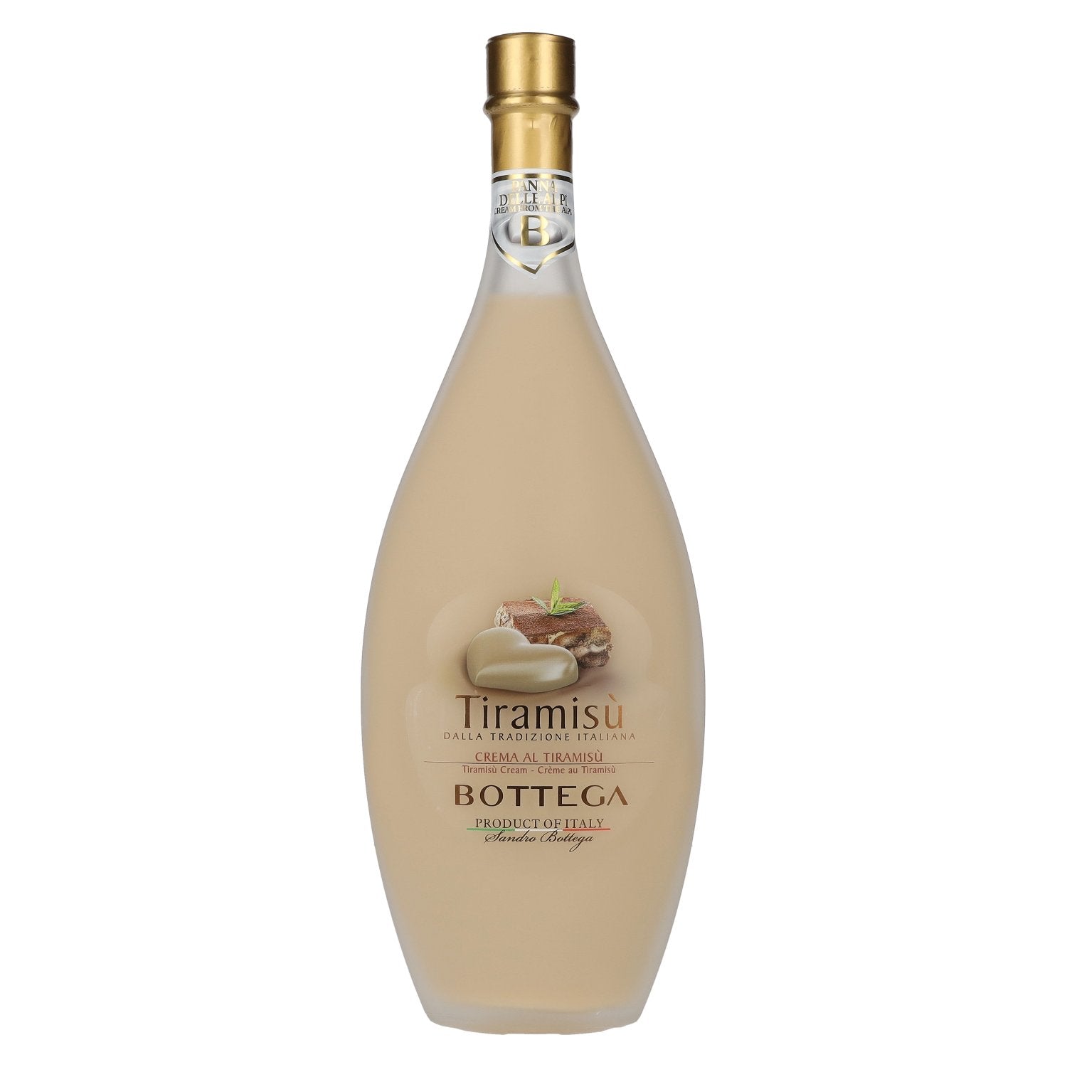 Bottega Crema al TIRAMISU Cream Liqueur 17% Vol. 0,5l