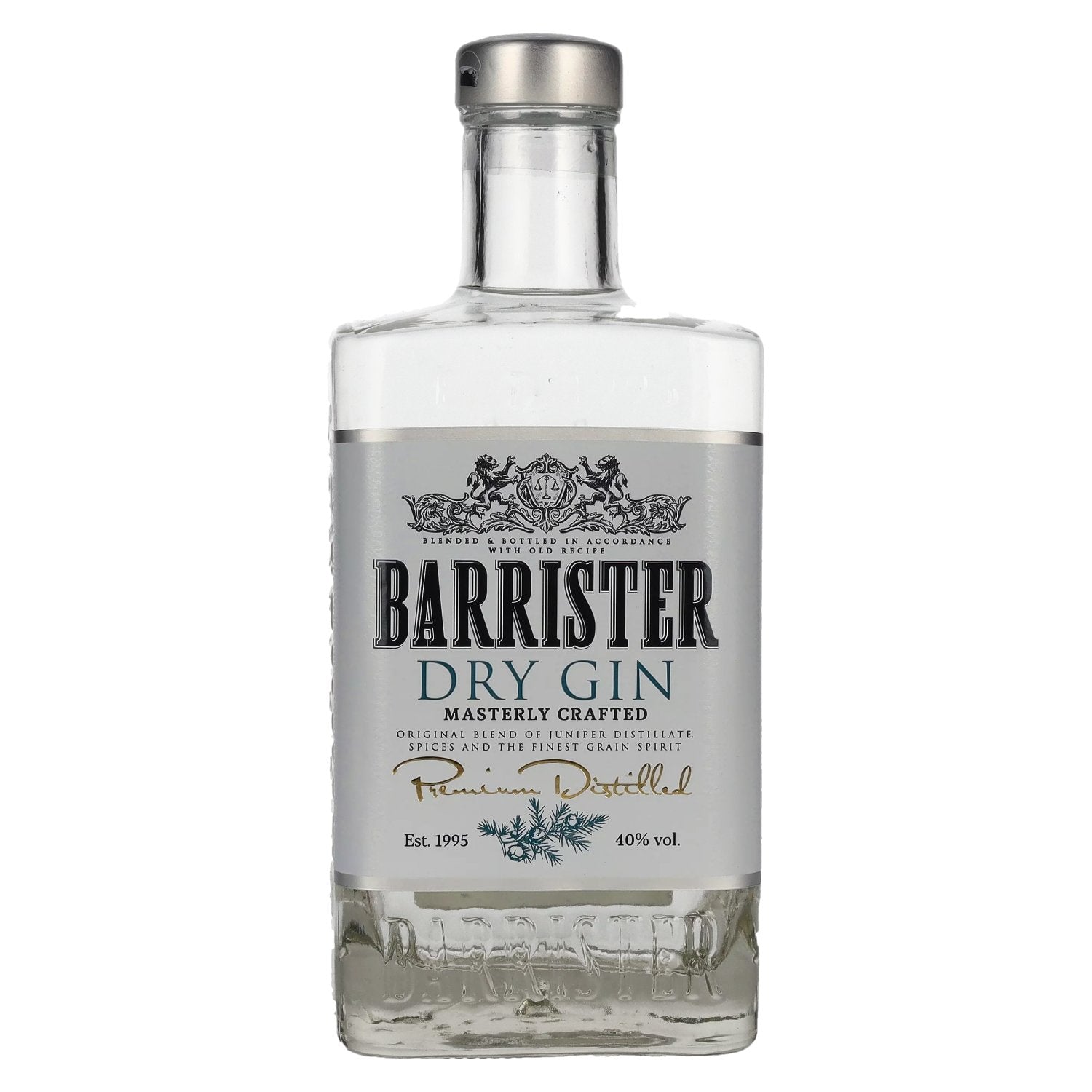 Barrister Dry Gin 40% Vol. 0,7l