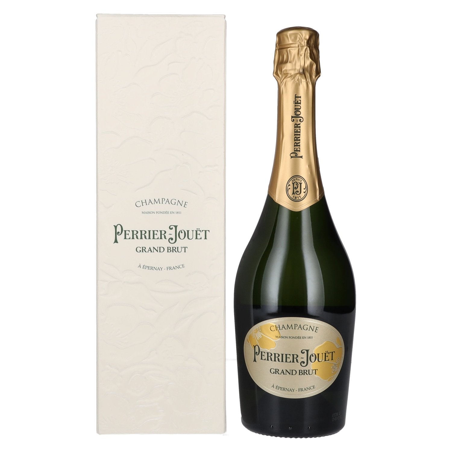 Perrier-Jouet Champagne Grand Brut 12,5% Vol. 0,75l in Giftbox