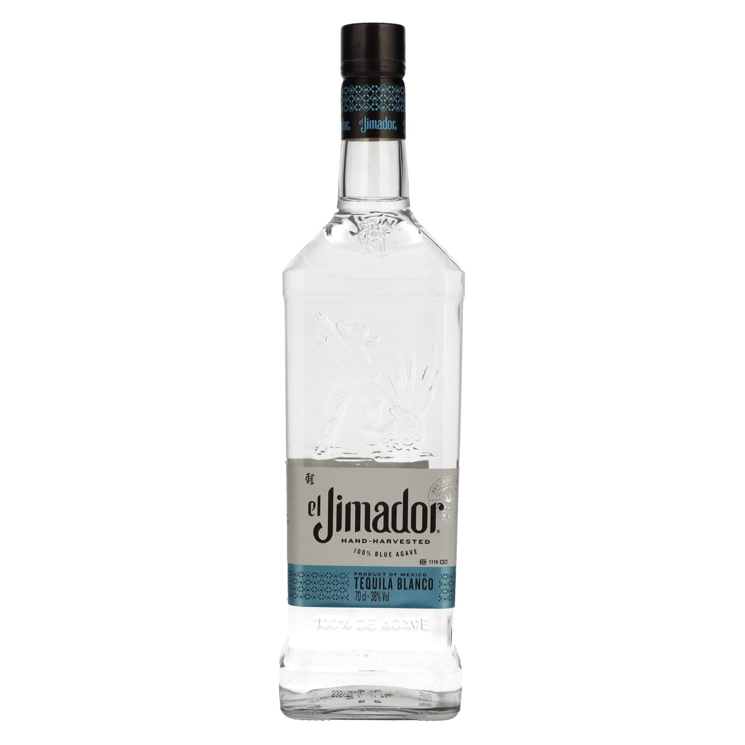 El Jimador Tequila Blanco 100% Blue Agave 38% Vol. 0,7l