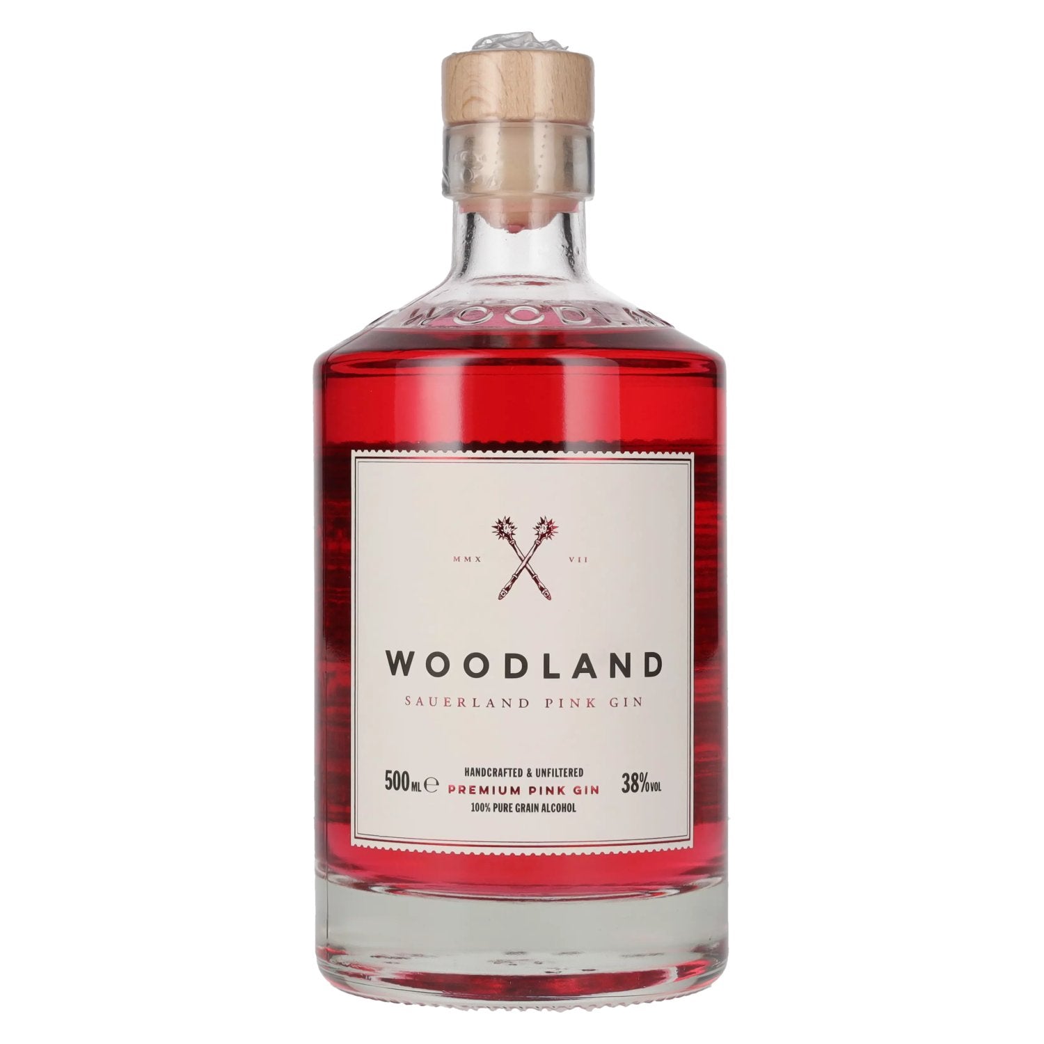 Woodland Sauerland PINK GIN 38% Vol. 0,5l