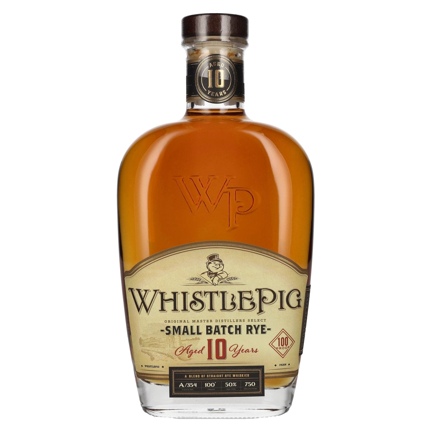 WhistlePig 10 Years Old Straight Rye Whiskey 50% Vol. 0,7l