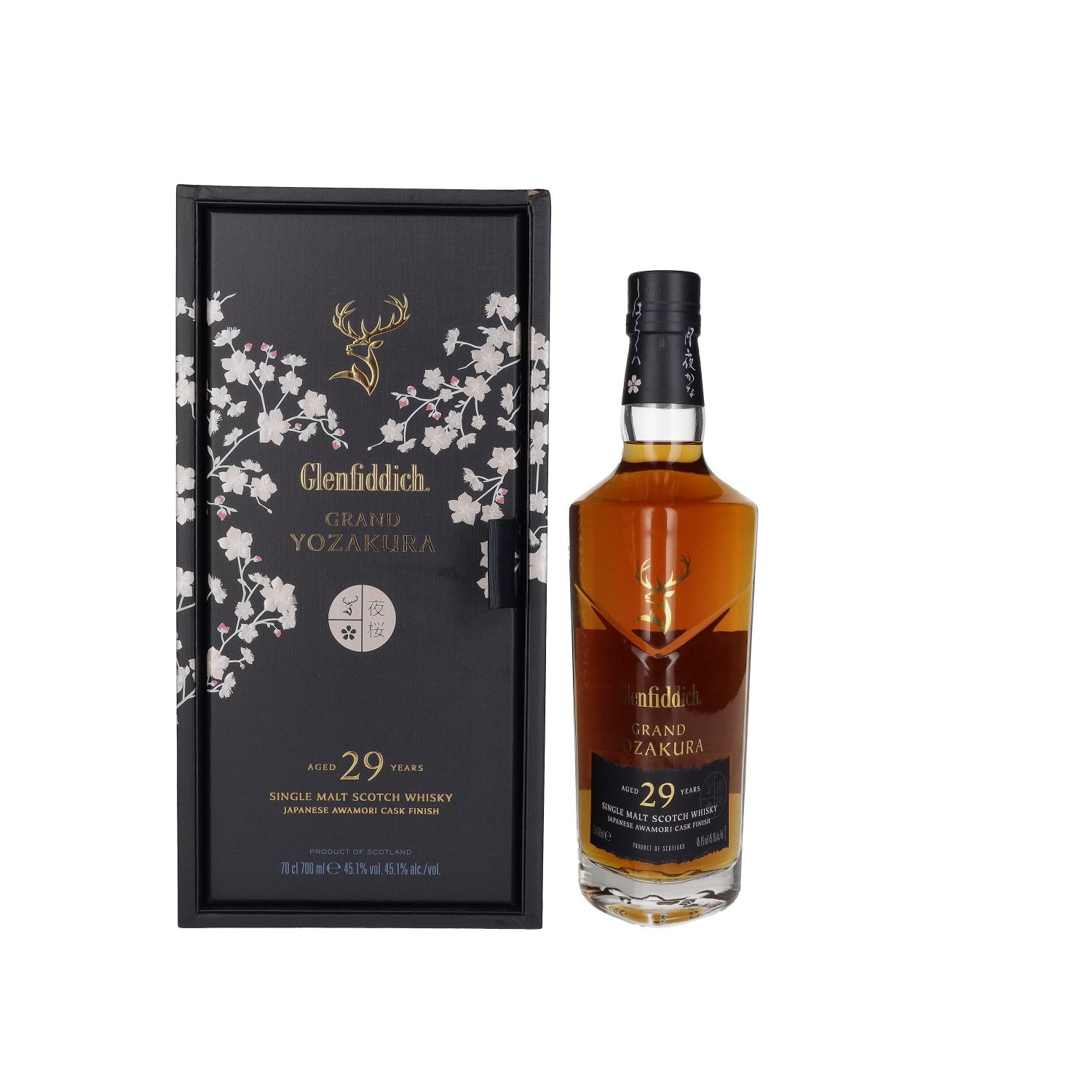 Glenfiddich 29 Years Old GRAND YOZAKURA Single Malt Scotch Whisky 45,1% Vol. 0,7l in Giftbox