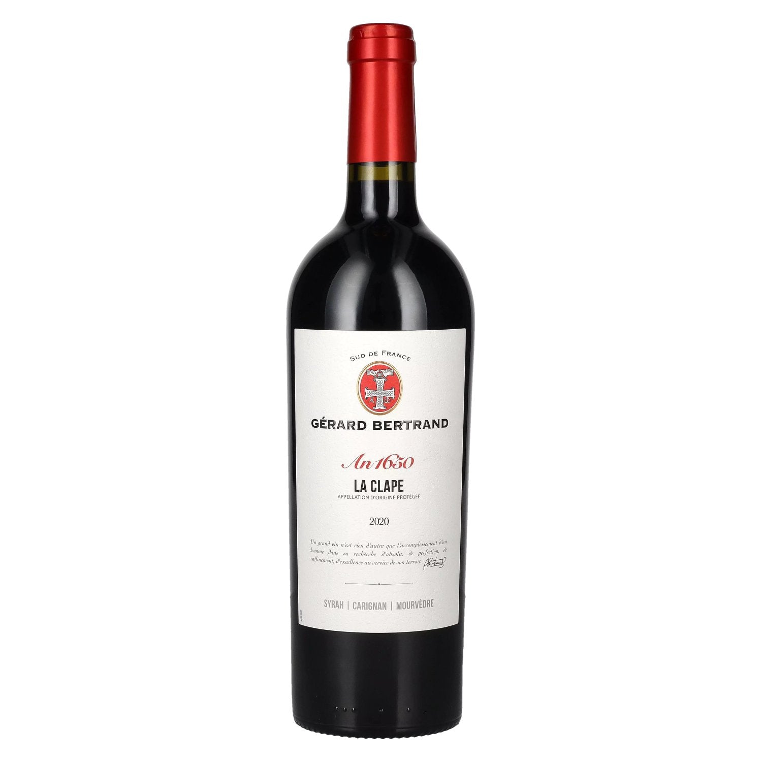 Gerard Bertrand LA CLAPE An1650 2020 14,5% Vol. 0,75l