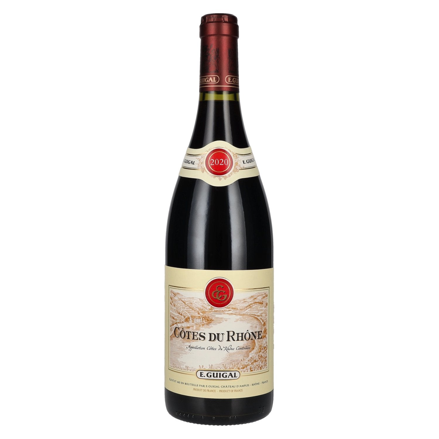 E. Guigal Cotes du Rhone AC 2020 15% Vol. 0,75l