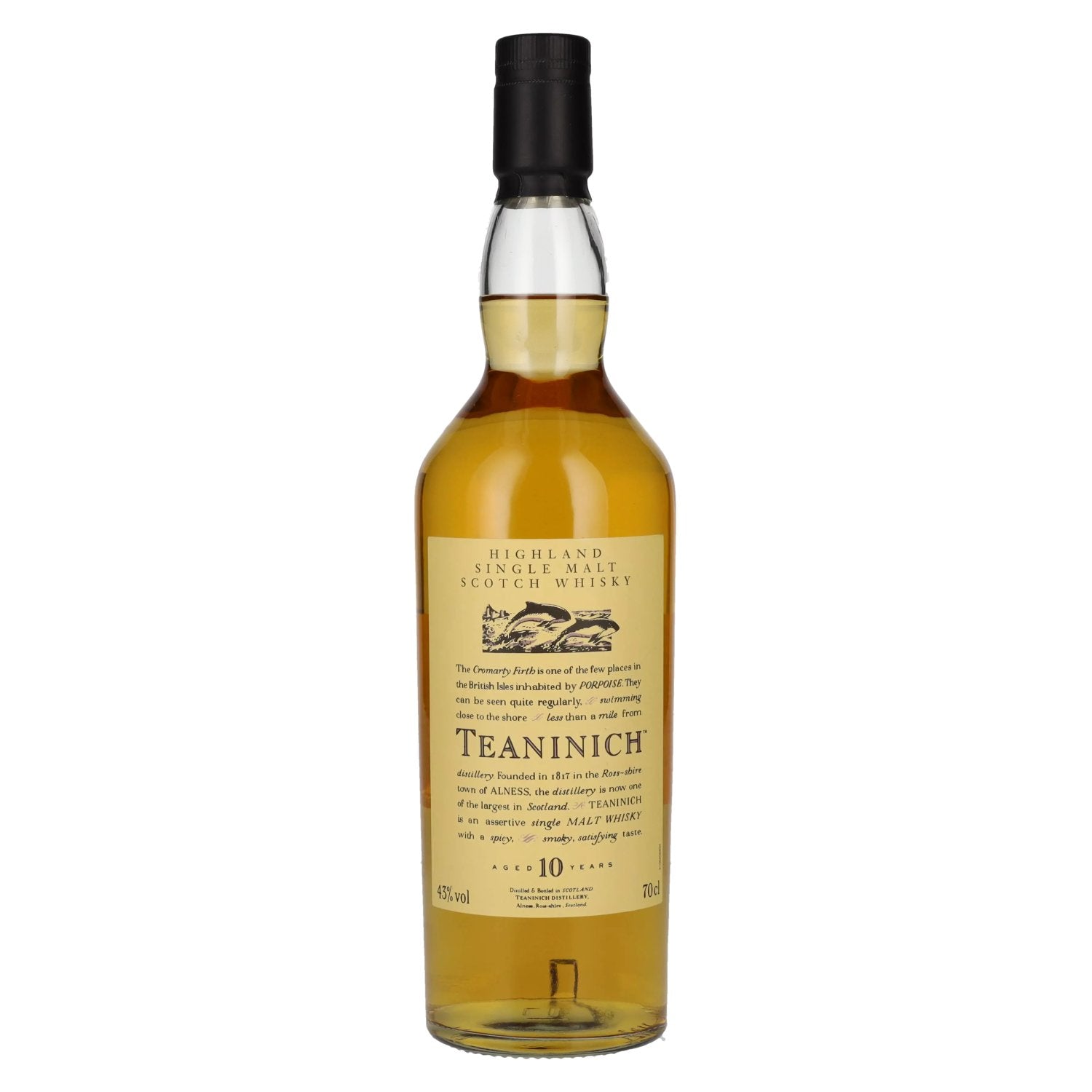 Teaninich 10 Years Old Single Malt Scotch Whisky 43% Vol. 0,7l