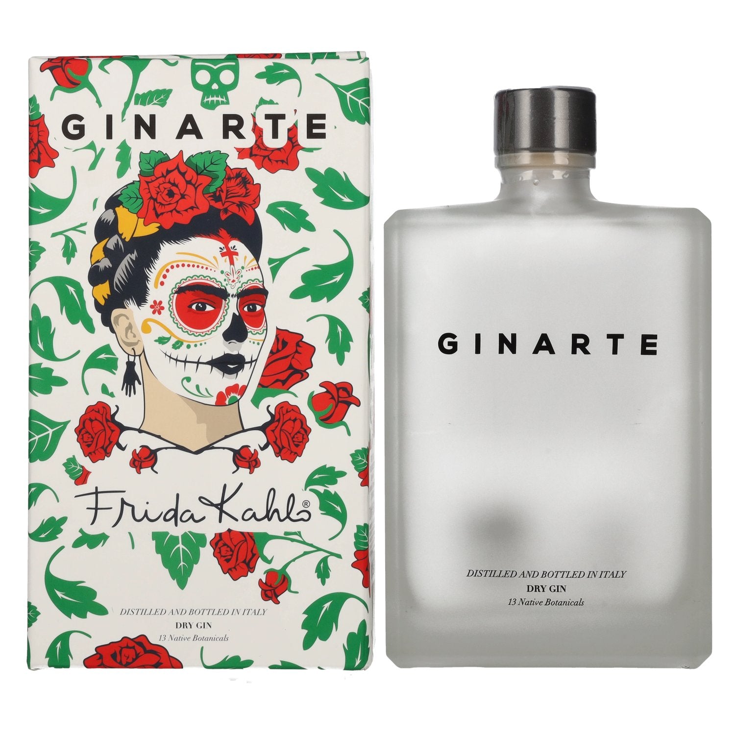 GINARTE Dry Gin Frida Kahlo Design 43,5% Vol. 0,7l in Giftbox