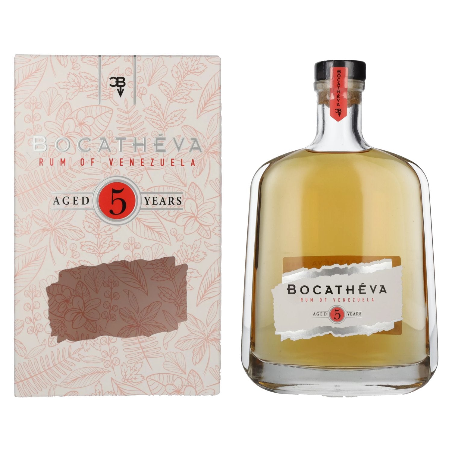 Bocatheva 5 Years Old Ron de Venezuela 45% Vol. 0,7l in Giftbox