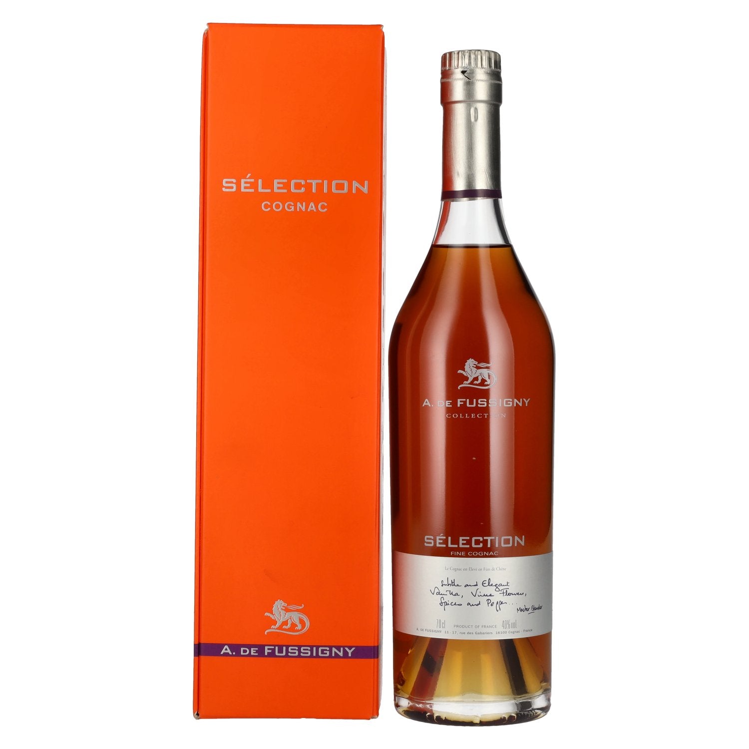 A. de Fussigny SELECTION Fine Cognac 40% Vol. 0,7l in Giftbox