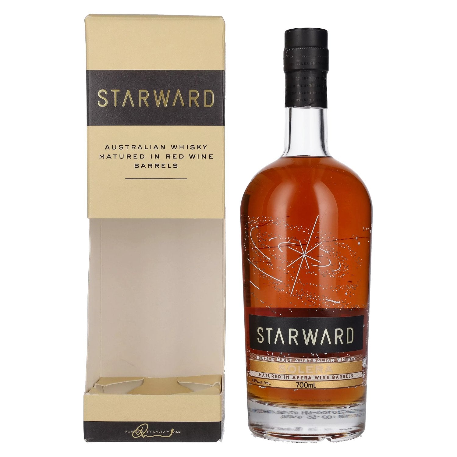 Starward SOLERA Single Malt Australian Whisky 43% Vol. 0,7l in Giftbox