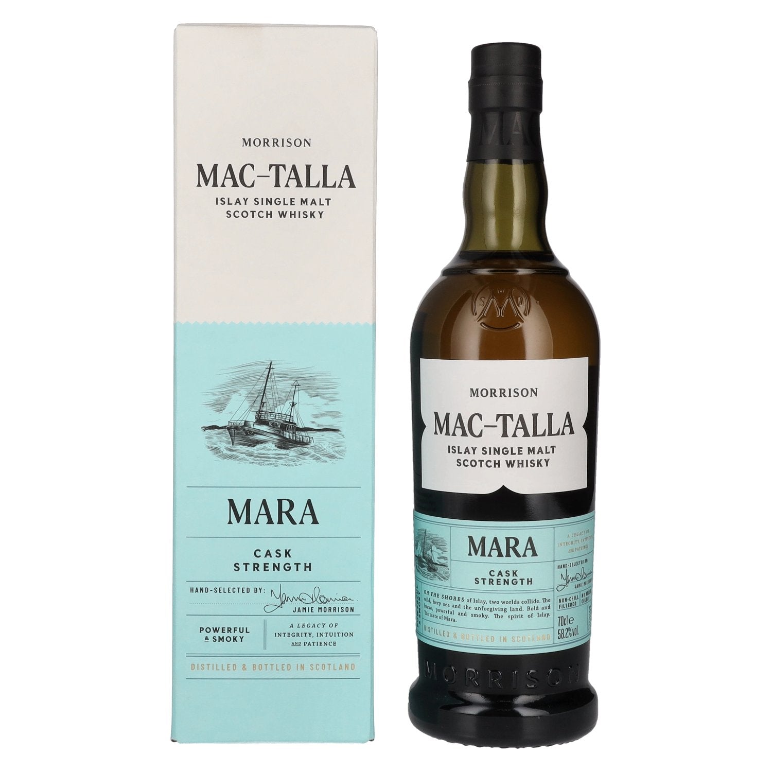 Mac-Talla Morrison MARA Cask Strength Islay Single Malt Scotch Whisky 58,2% Vol. 0,7l in Giftbox