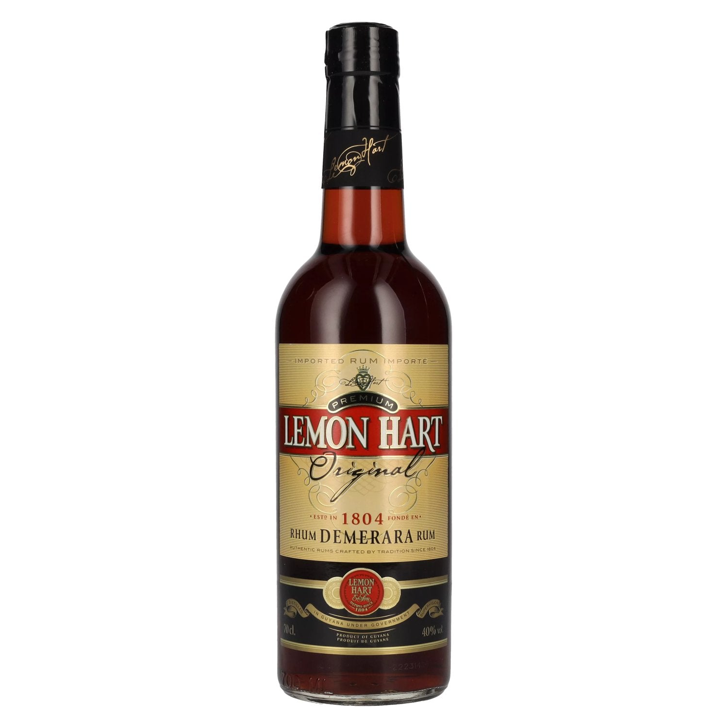 Lemon Hart Original Rum 40% Vol. 0,7l