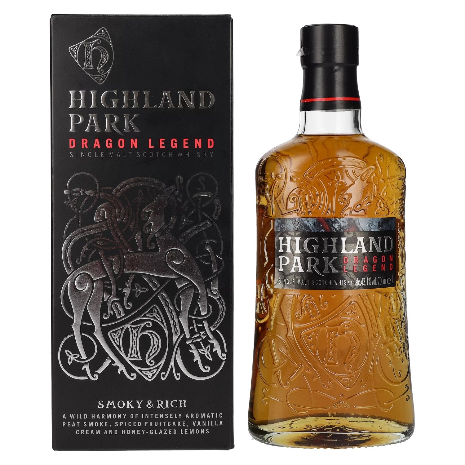 Highland Park DRAGON LEGEND Single Malt Scotch Whisky 43,1% Vol. 0,7l in Giftbox