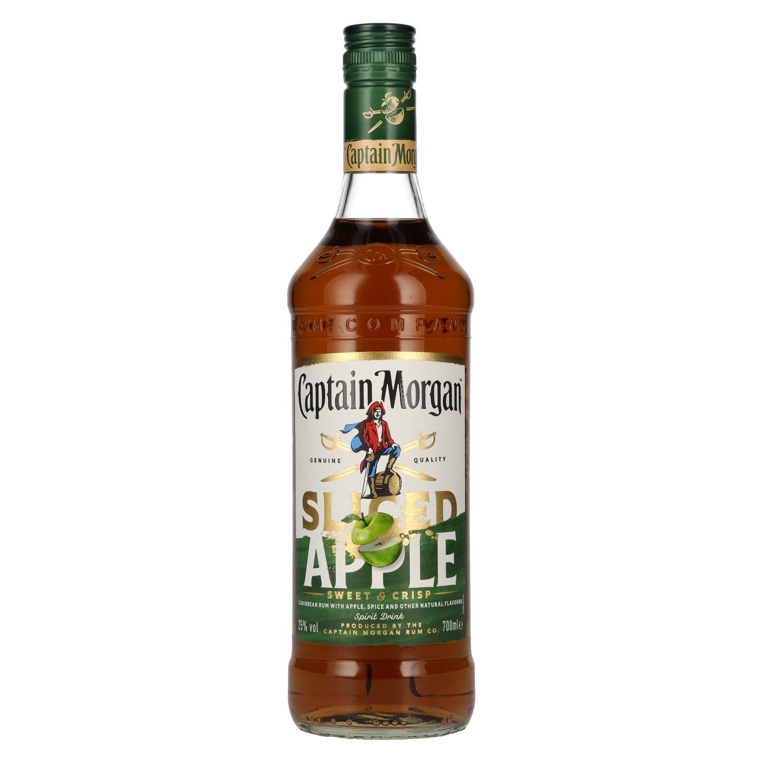 Captain Morgan SLICED APPLE Spirit Drink 25% Vol. 0,7l