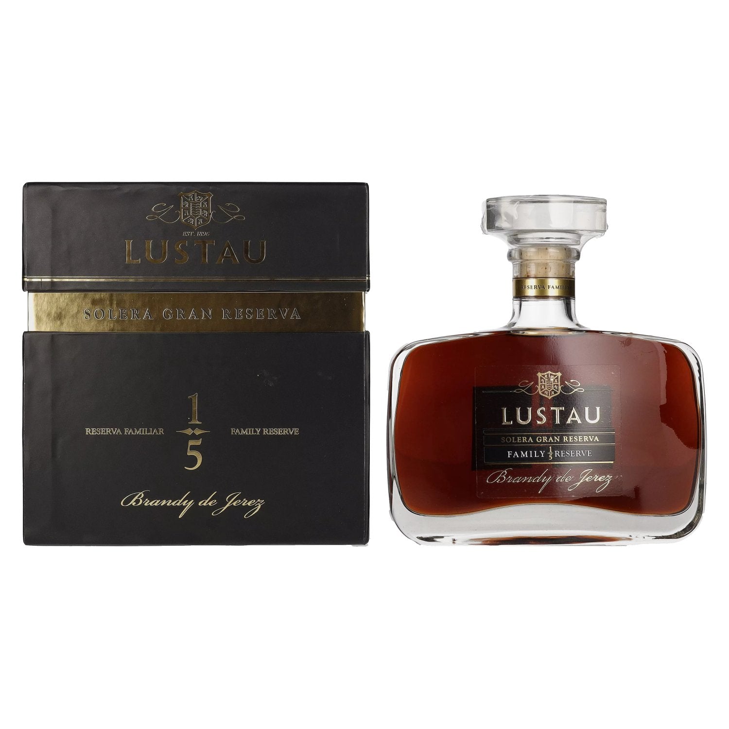 Lustau FAMILY RESERVE Solera Gran Reserva Brandy de Jerez 43% Vol. 0,5l in Giftbox