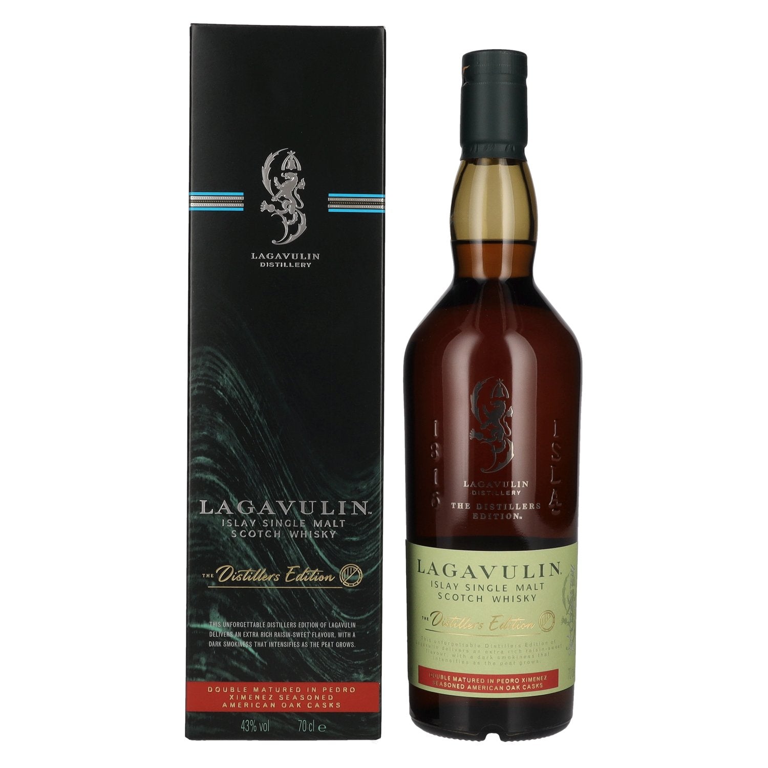 Lagavulin The Distillers Edition Double Matured 43% Vol. 0,7l in Giftbox