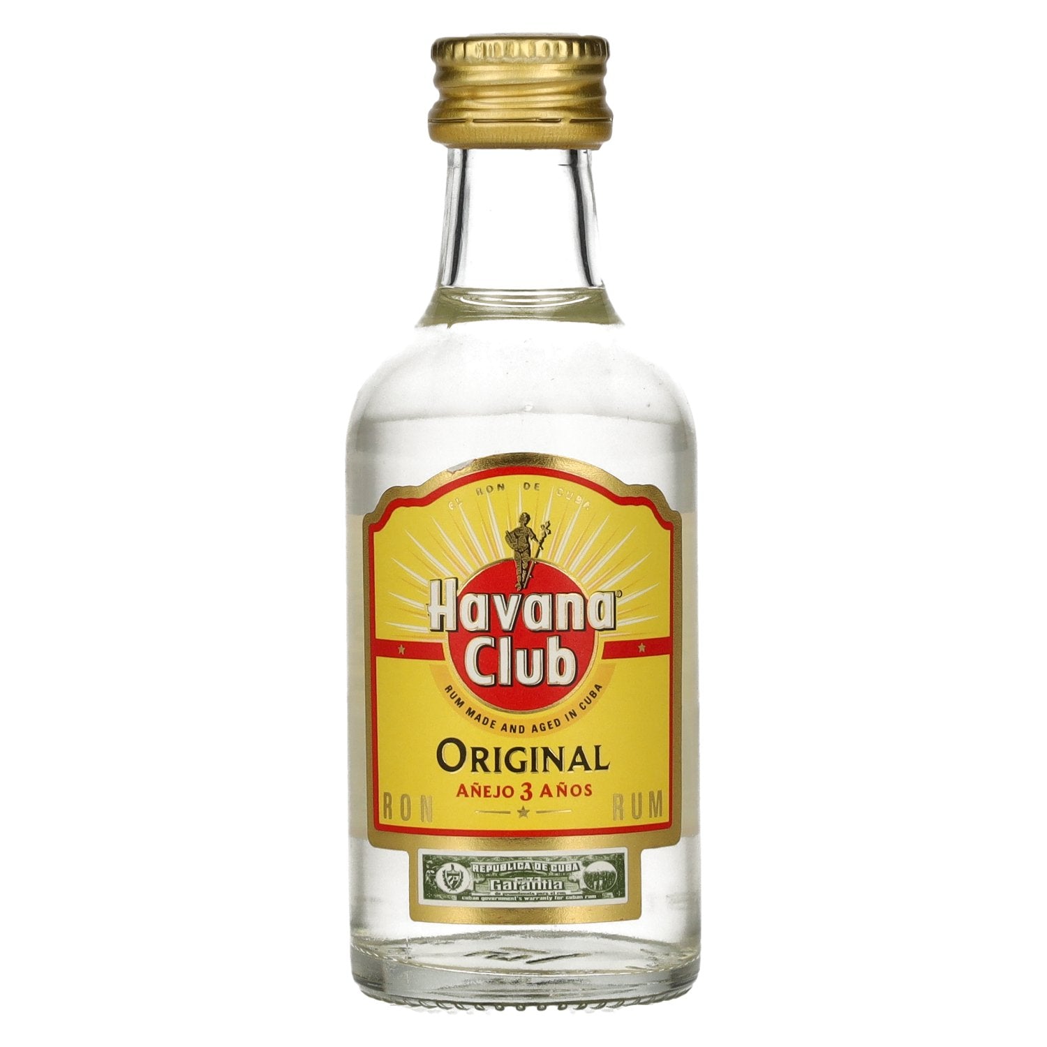 Havana Club Anejo 3 Anos Rum 40% Vol. 0,05l