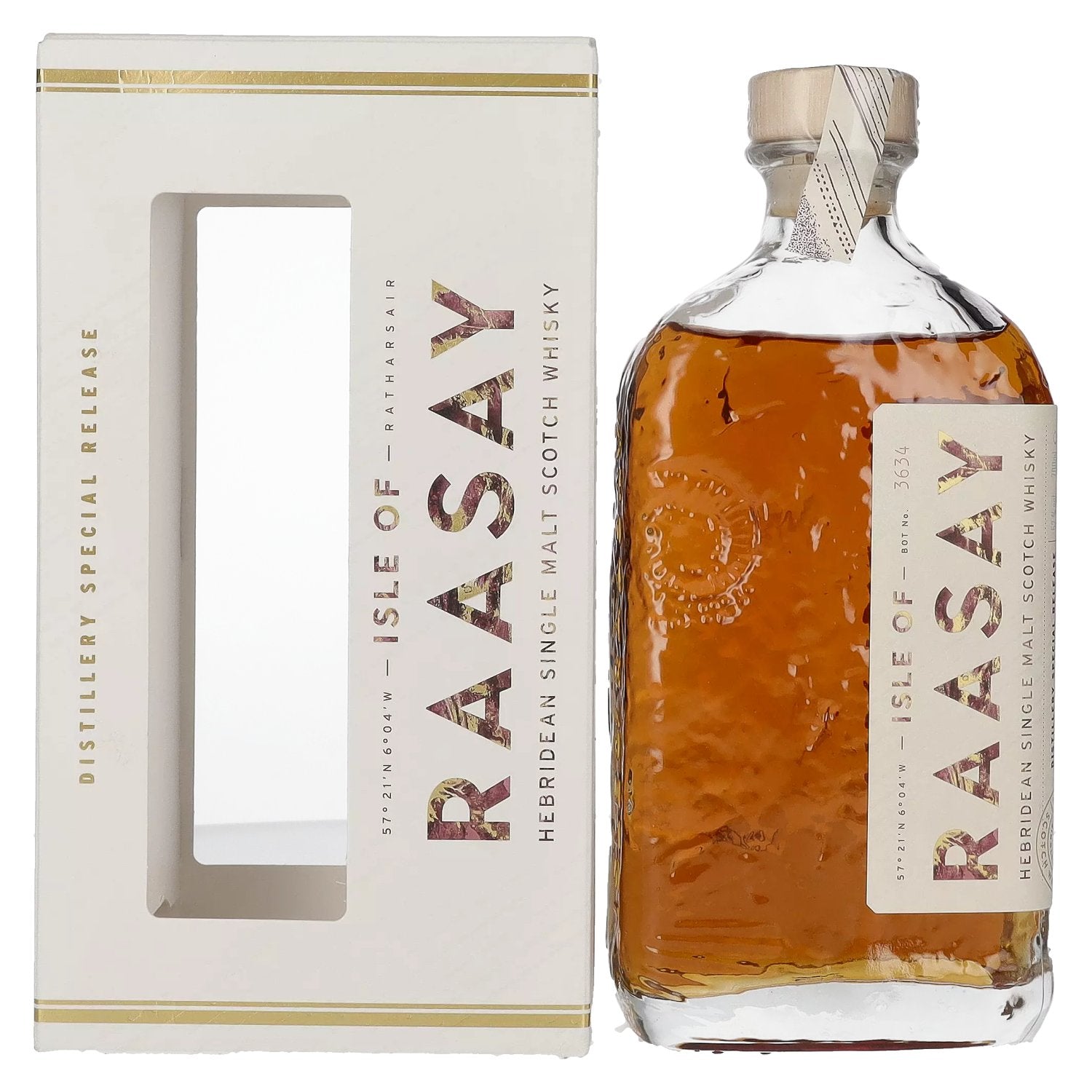 Isle of RAASAY Hebridean Single Malt R-02 46,4% Vol. 0,7l in Giftbox